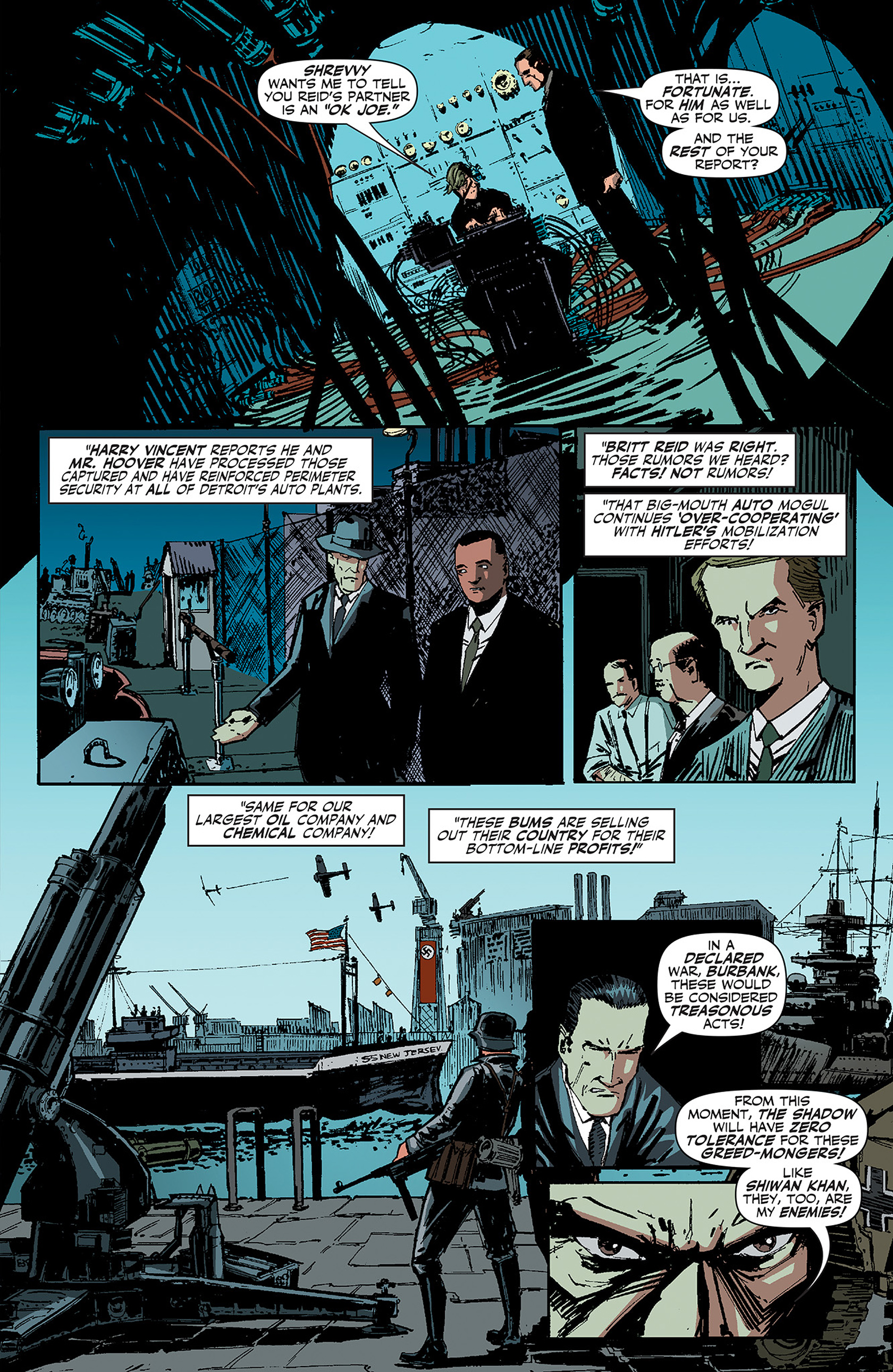 Read online The Shadow/Green Hornet: Dark Nights comic -  Issue #3 - 16