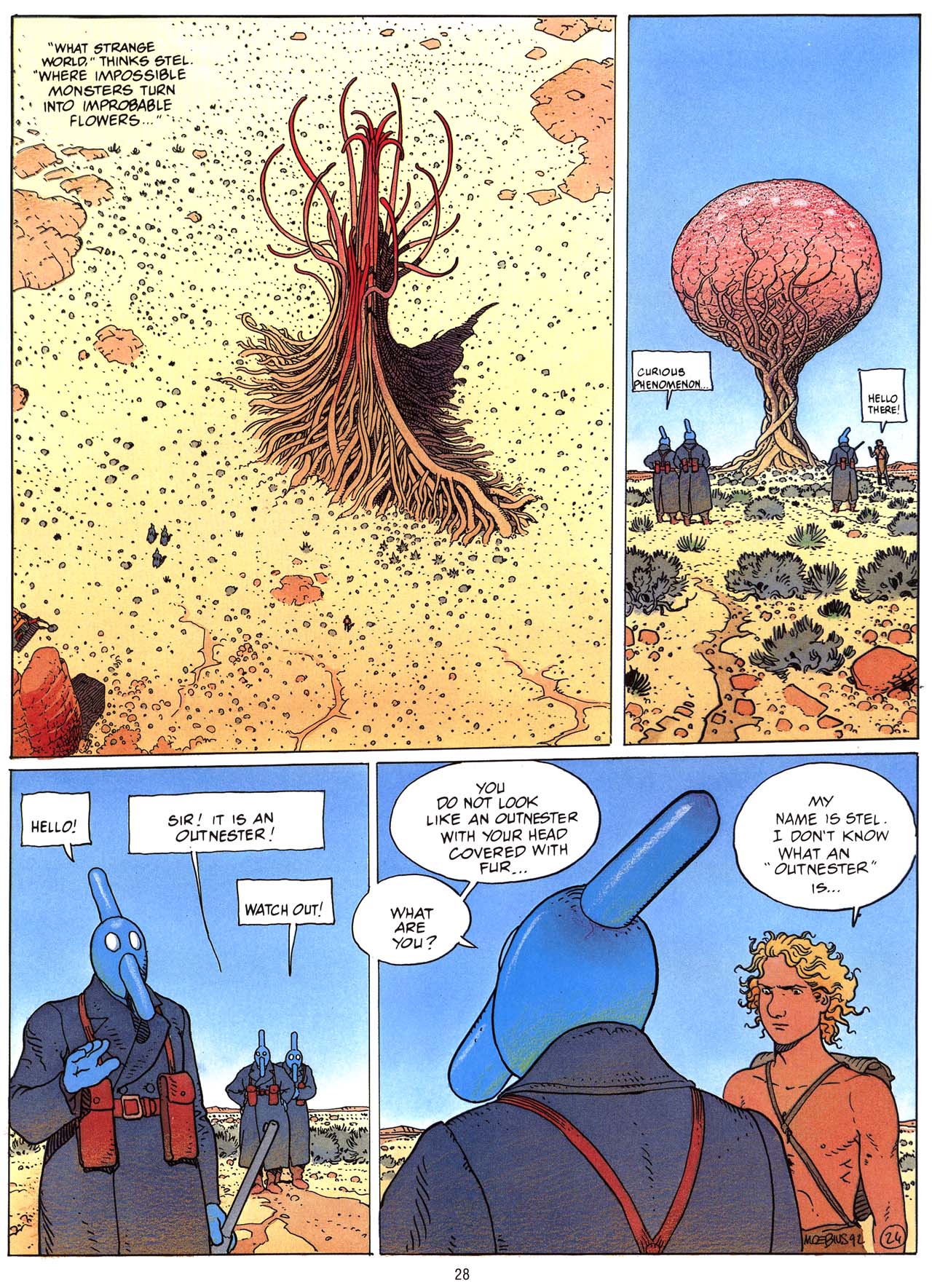 Read online Epic Graphic Novel: Moebius comic -  Issue # TPB 9 - 30