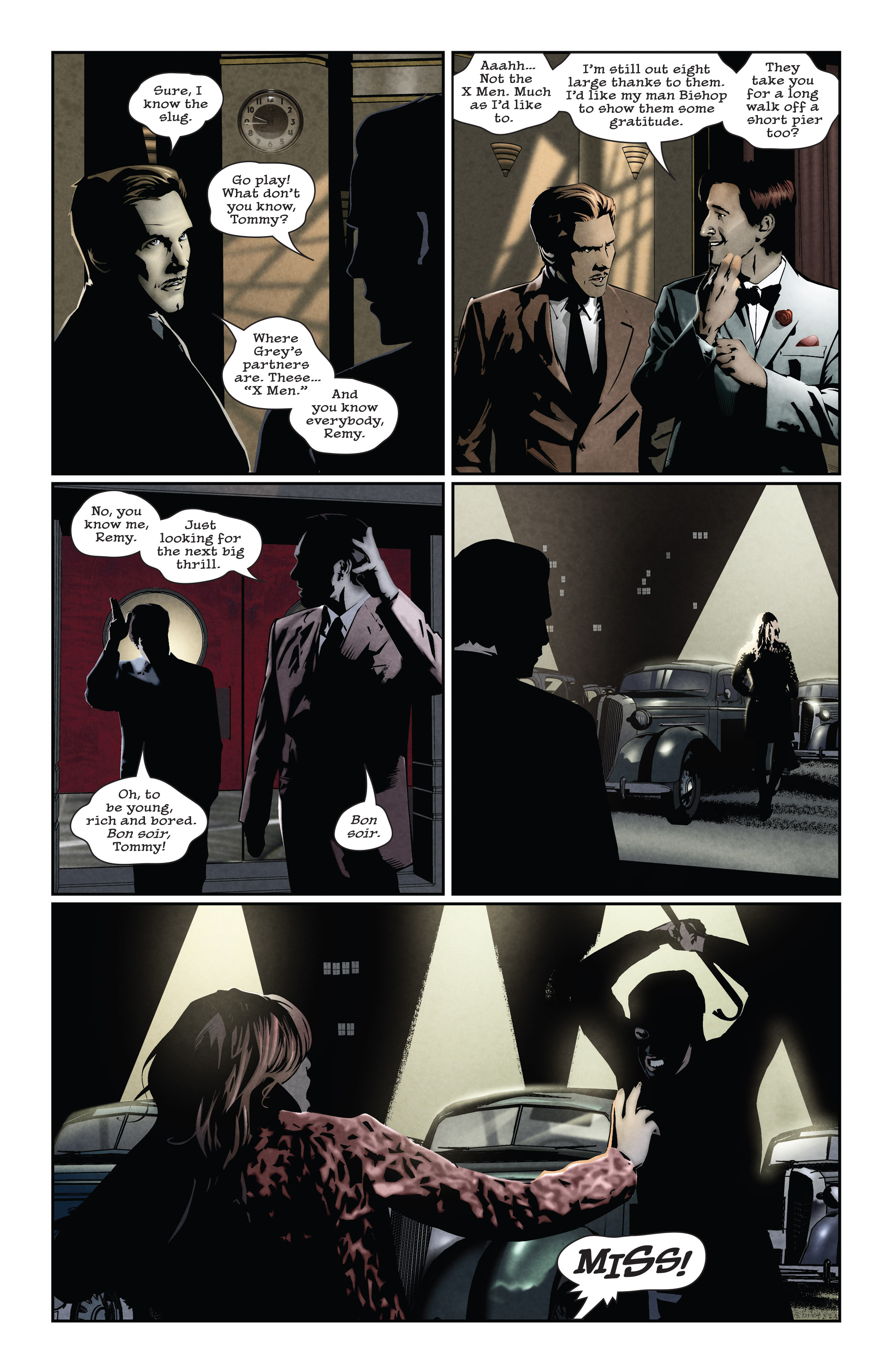 Read online X-Men Noir comic -  Issue #1 - 10