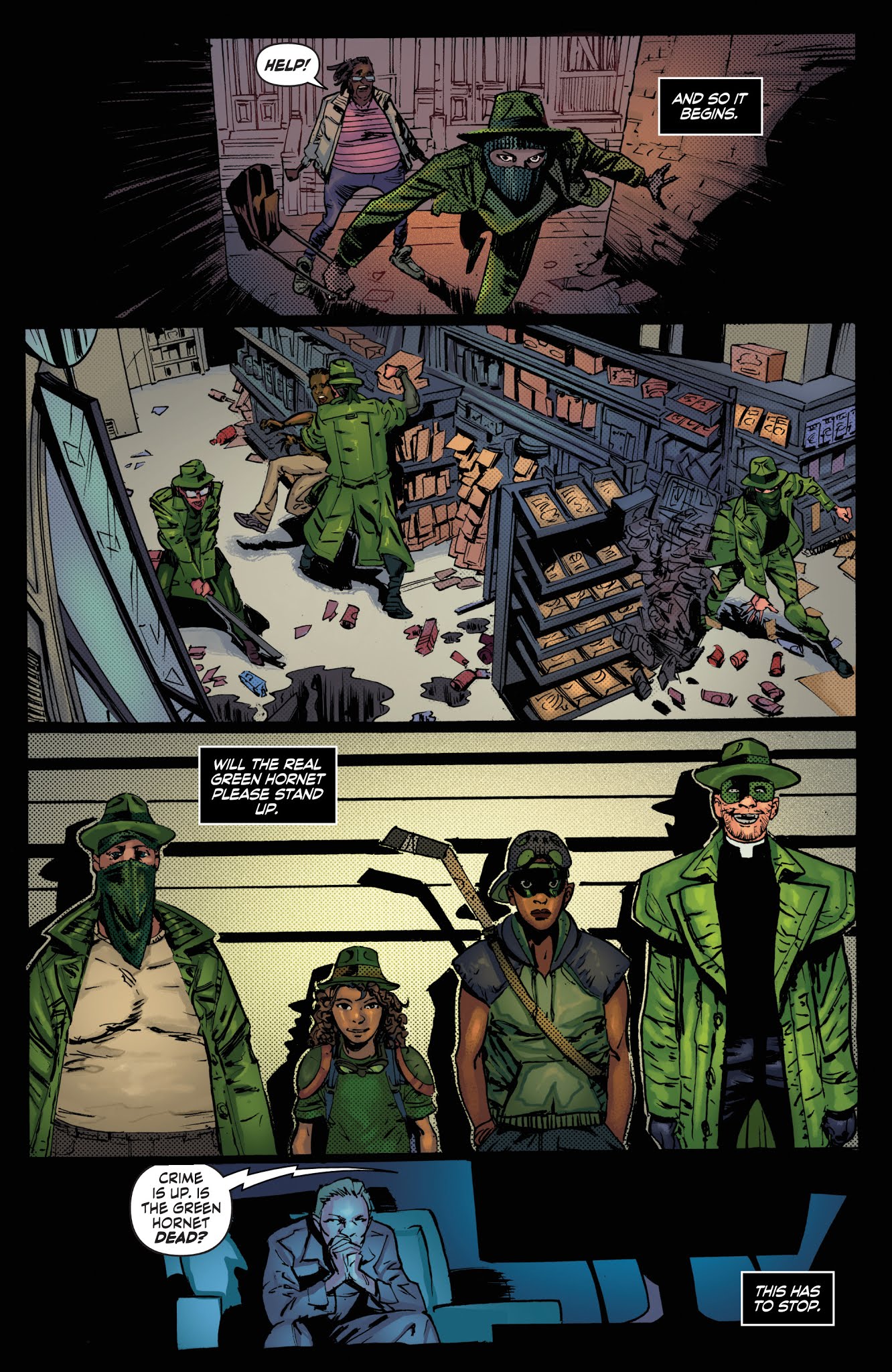 Read online Green Hornet: Generations comic -  Issue # TPB - 24