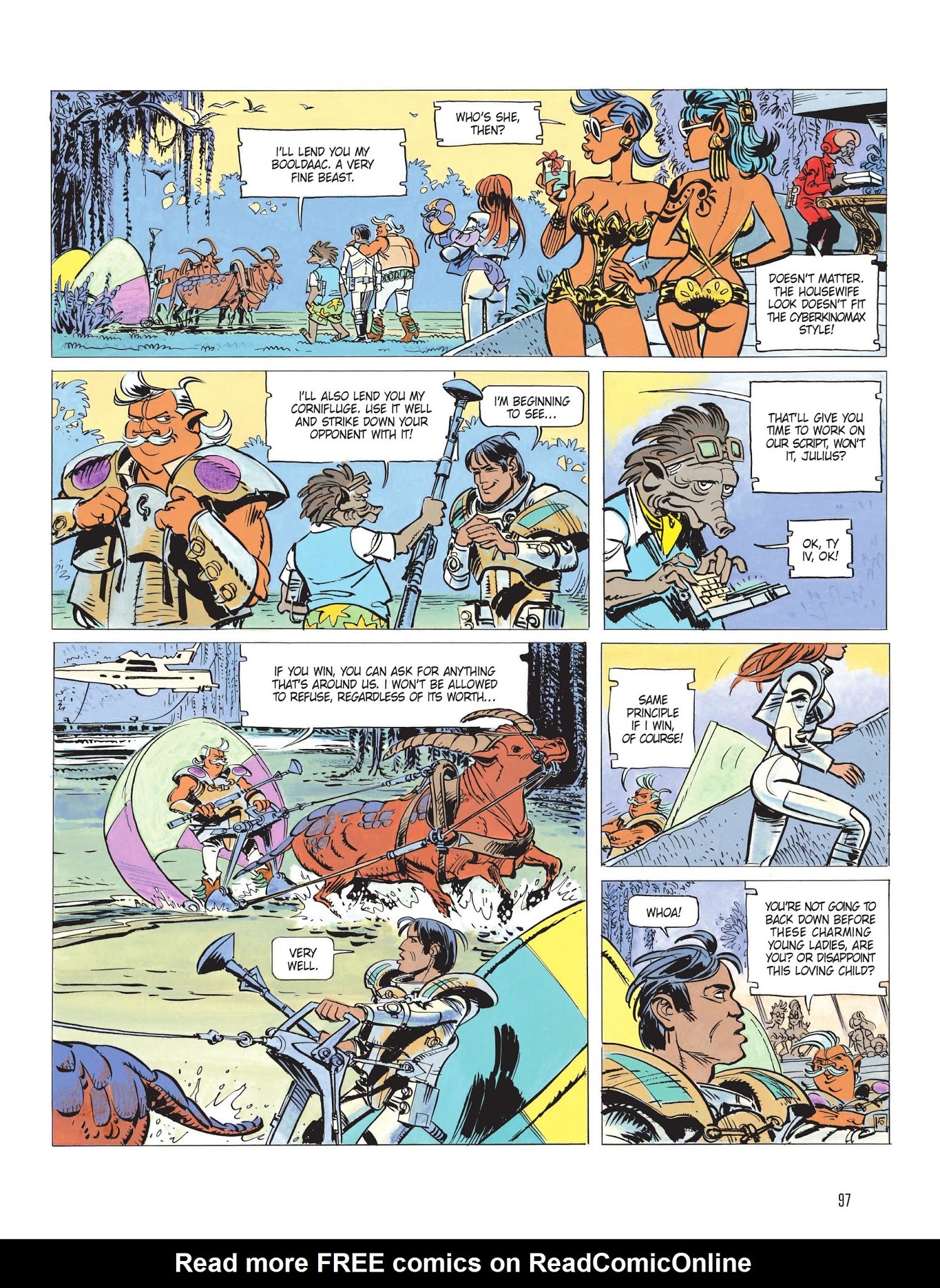 Read online Valerian The Complete Collection comic -  Issue # TPB 6 (Part 1) - 96