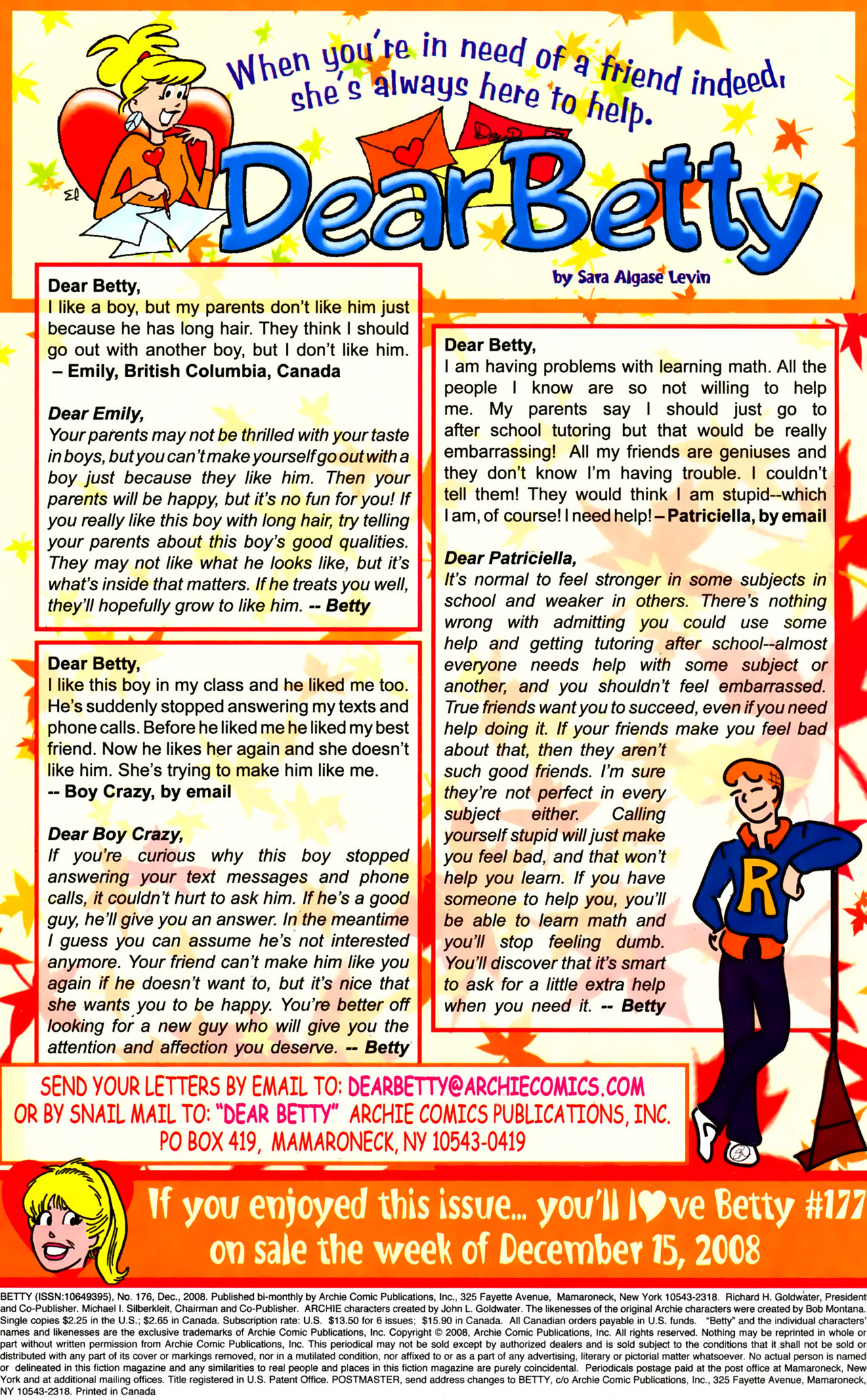 Read online Betty comic -  Issue #176 - 25