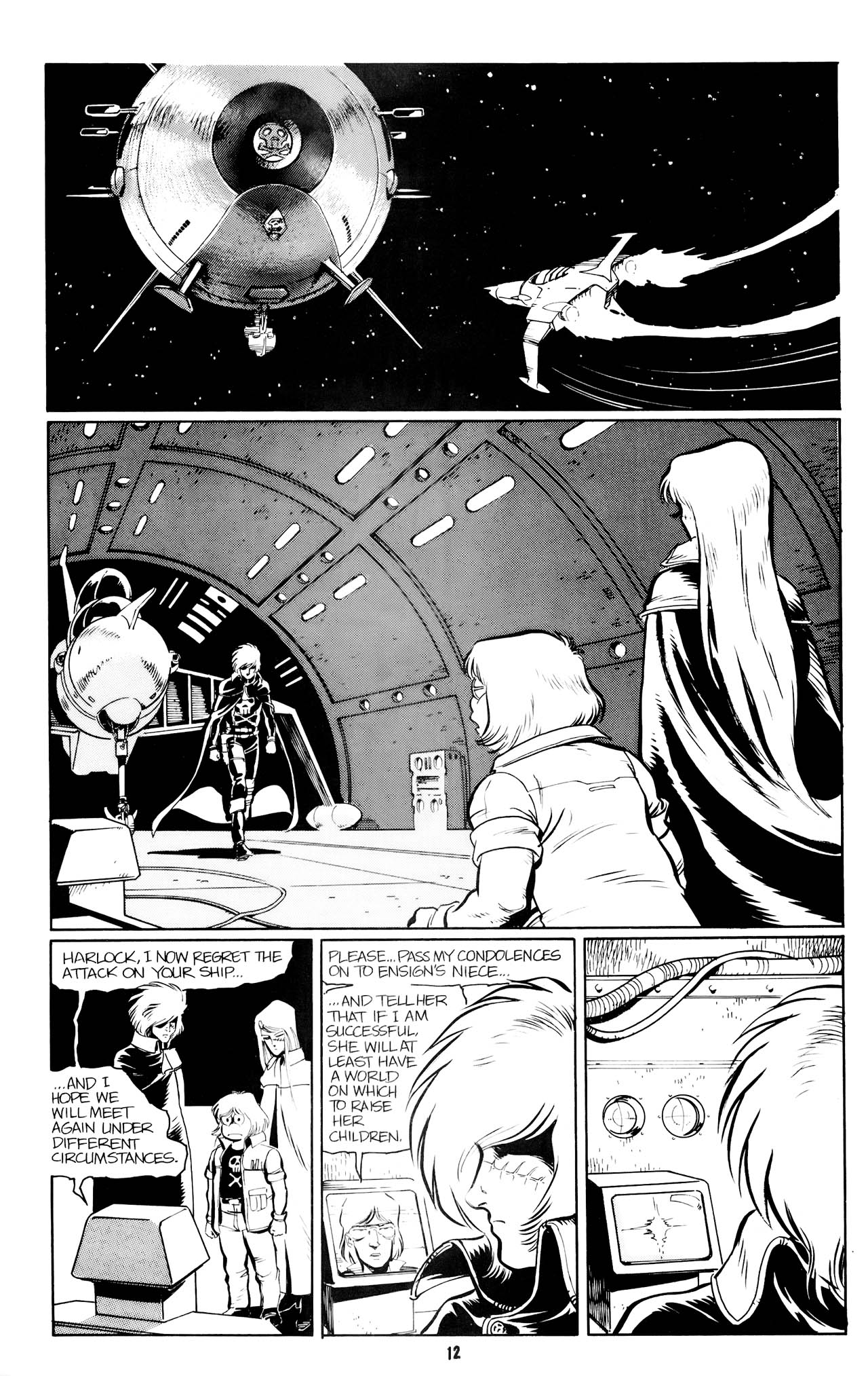 Read online Captain Harlock: Deathshadow Rising comic -  Issue #5 - 14