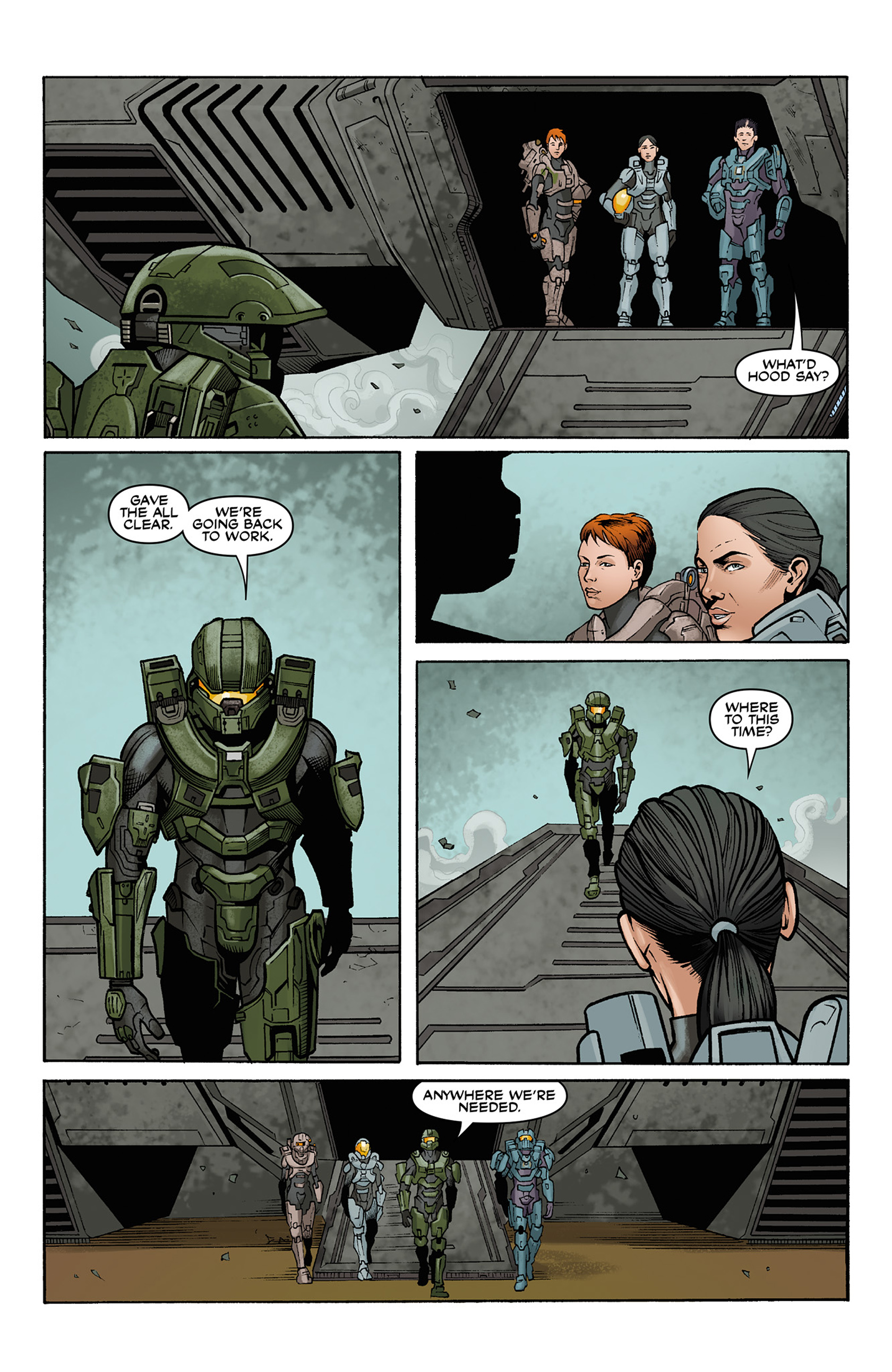 Read online Halo: Escalation comic -  Issue #10 - 23