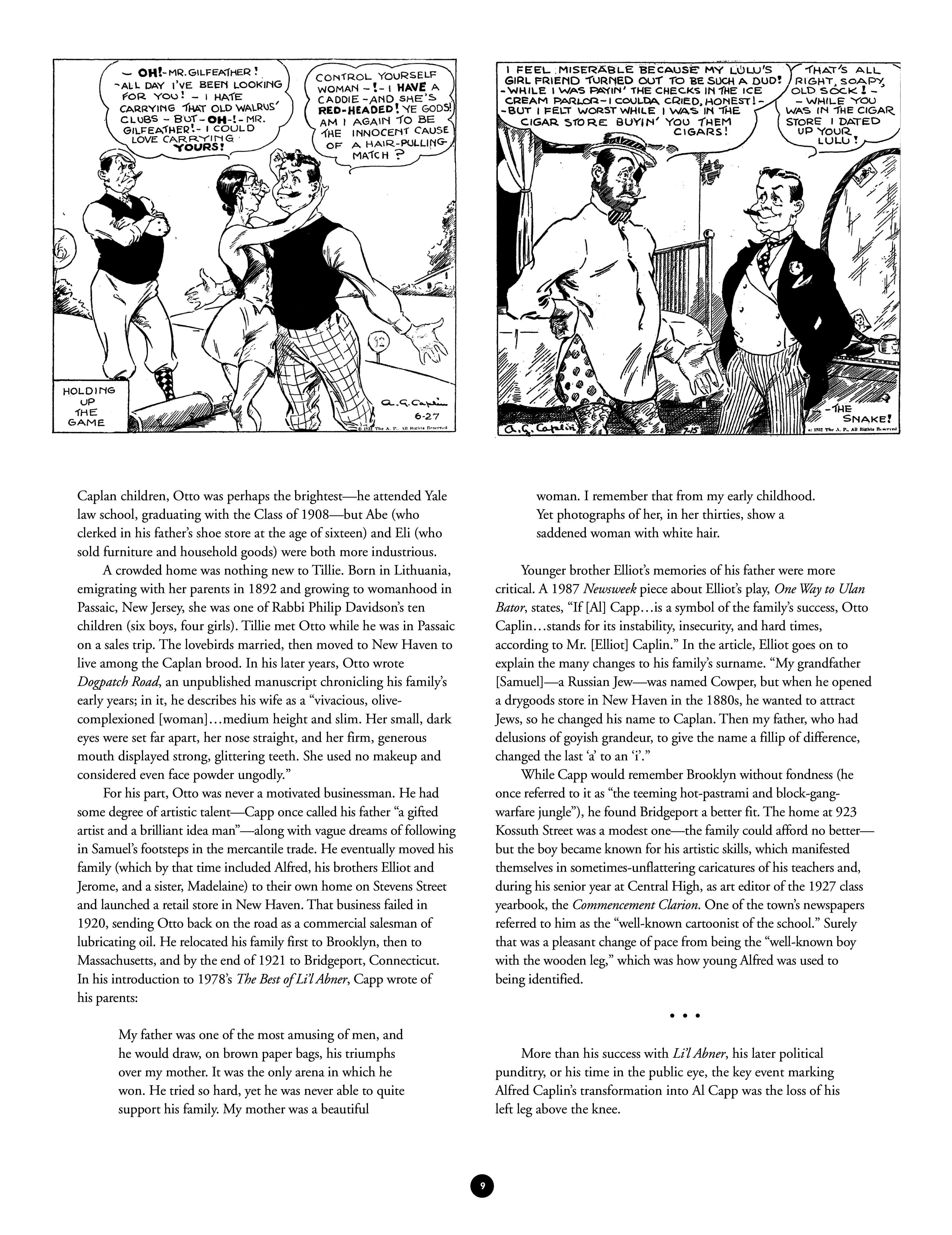 Read online Al Capp's Li'l Abner Complete Daily & Color Sunday Comics comic -  Issue # TPB 1 (Part 1) - 10