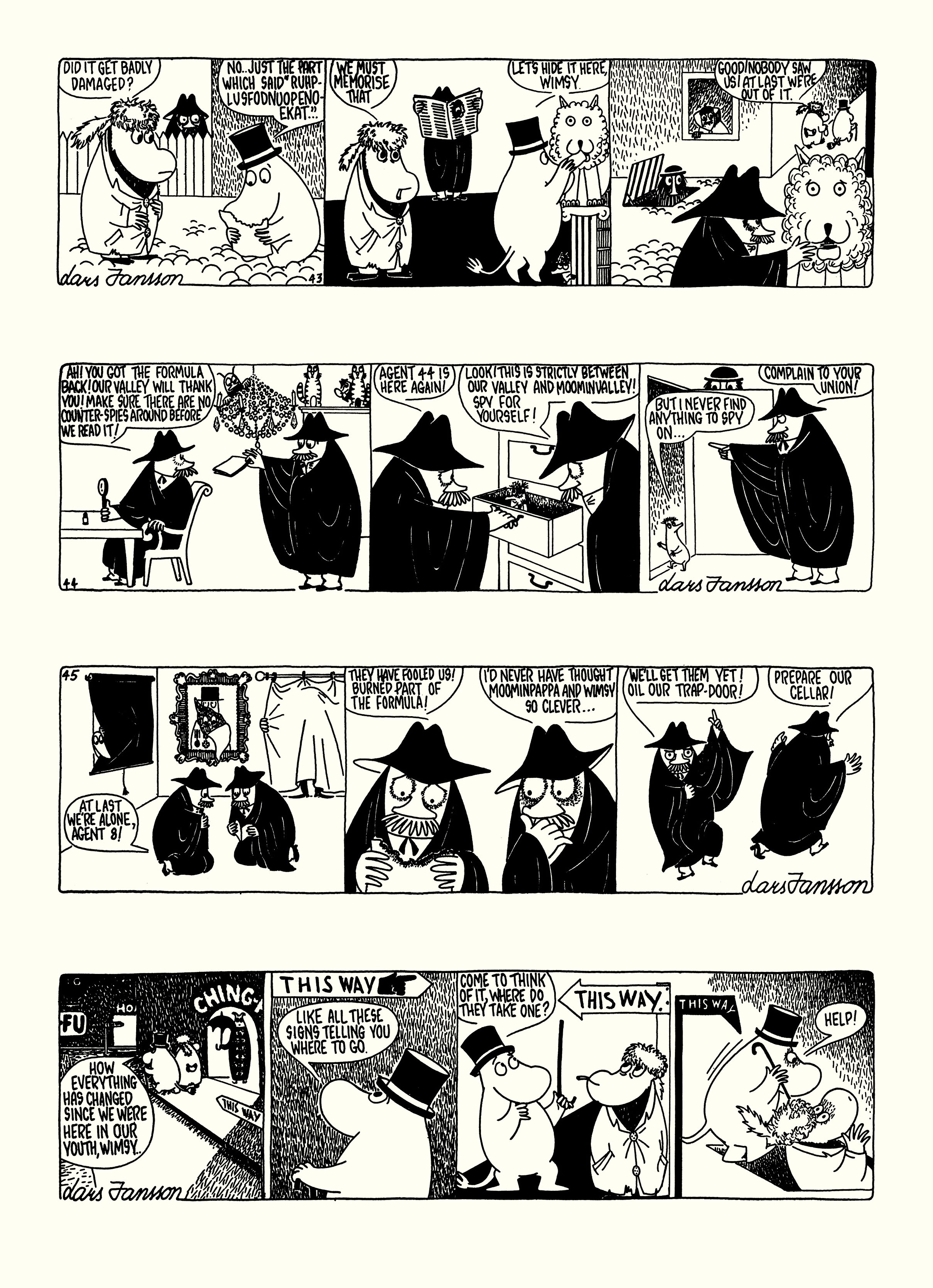 Read online Moomin: The Complete Lars Jansson Comic Strip comic -  Issue # TPB 6 - 58