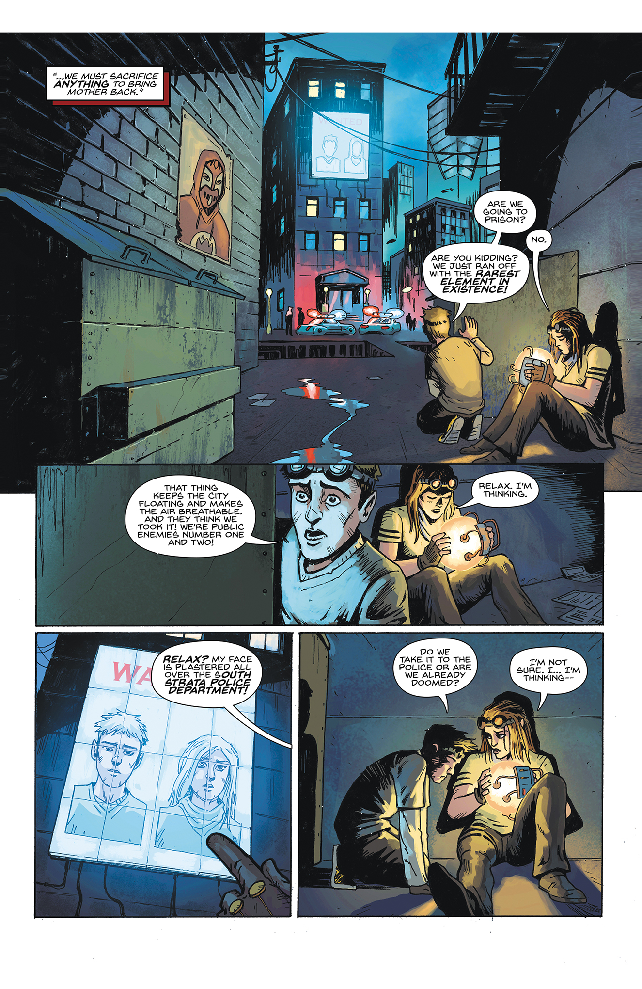 Read online Downcast comic -  Issue #1 - 20