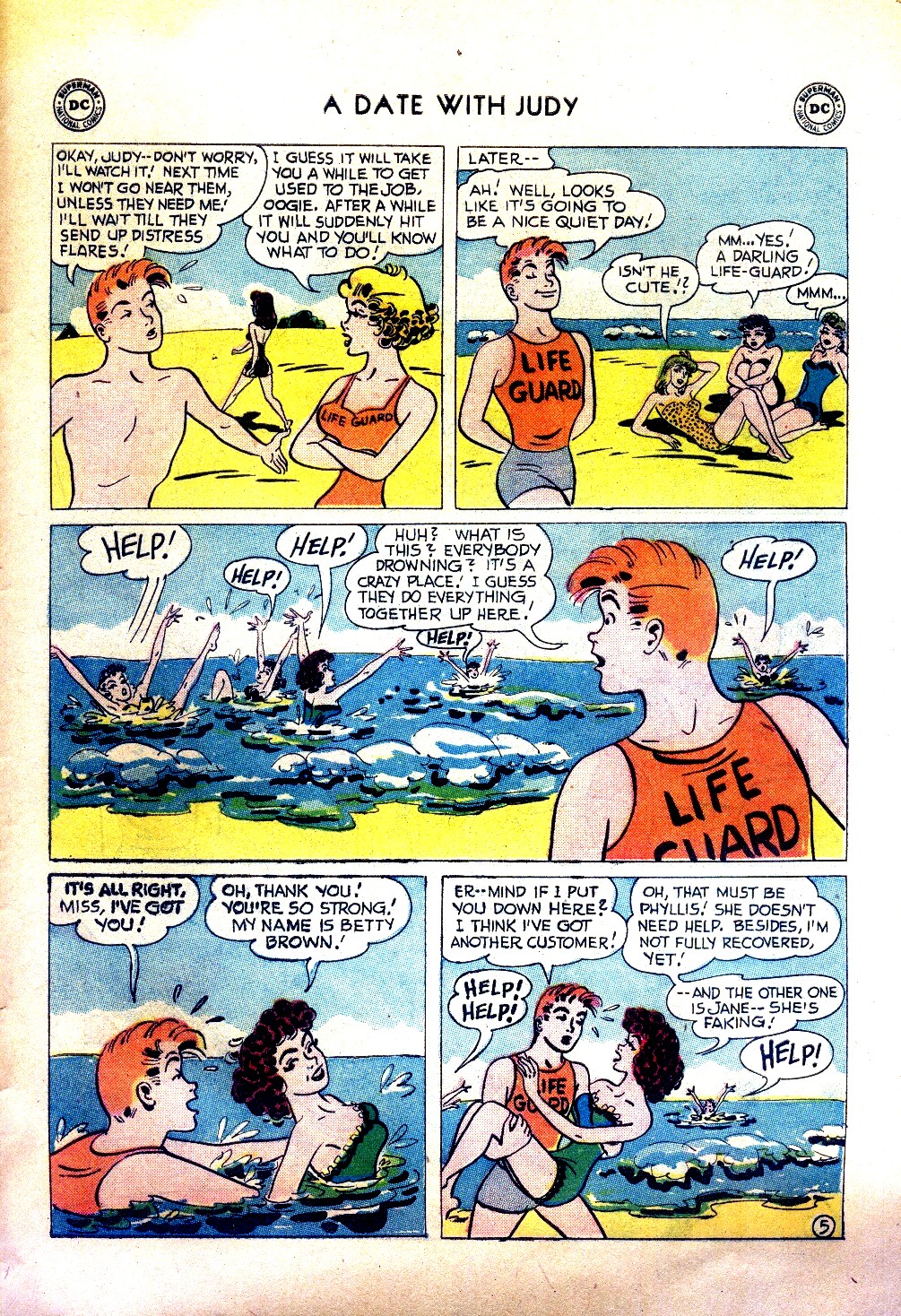 Read online A Date with Judy comic -  Issue #65 - 31