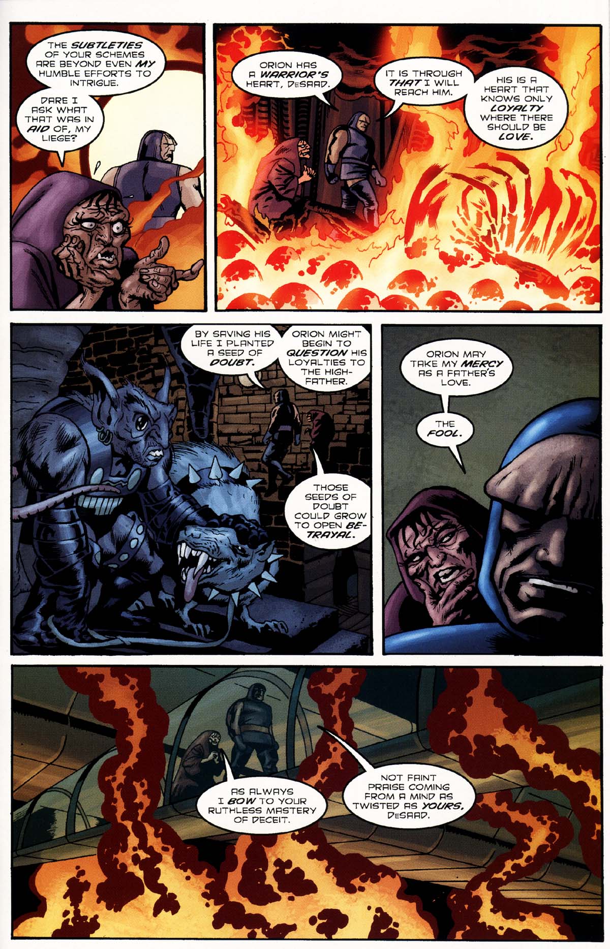 Read online Superman/Aliens 2: God War comic -  Issue #4 - 25