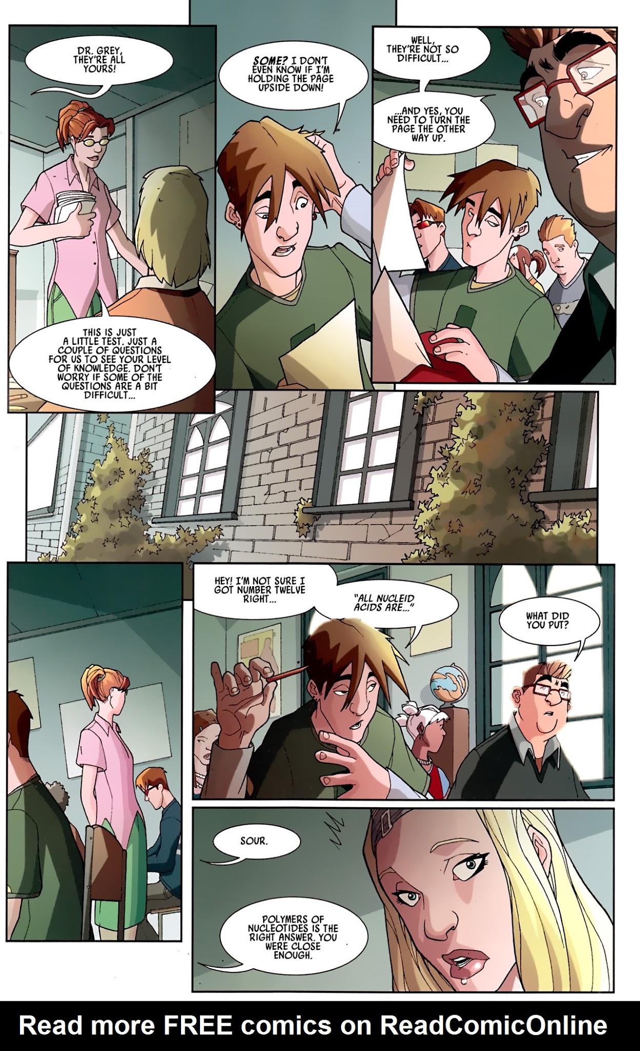 Read online X-Campus comic -  Issue #1 - 22