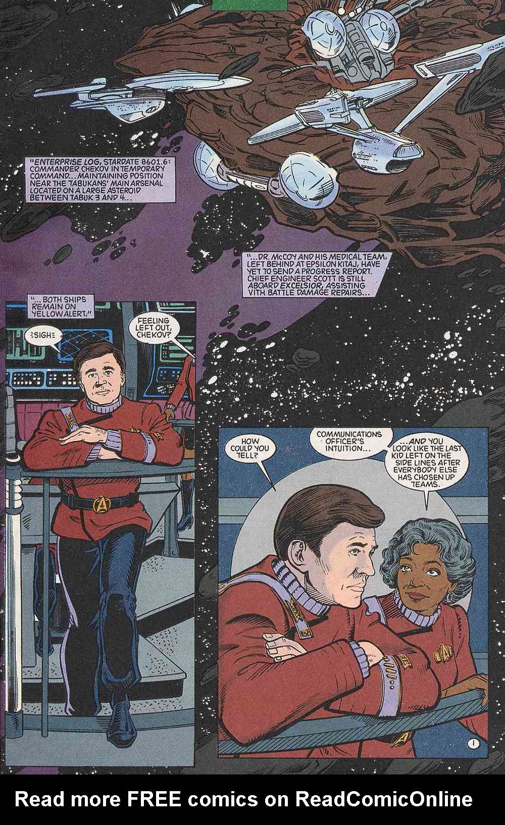 Read online Star Trek (1989) comic -  Issue #38 - 2