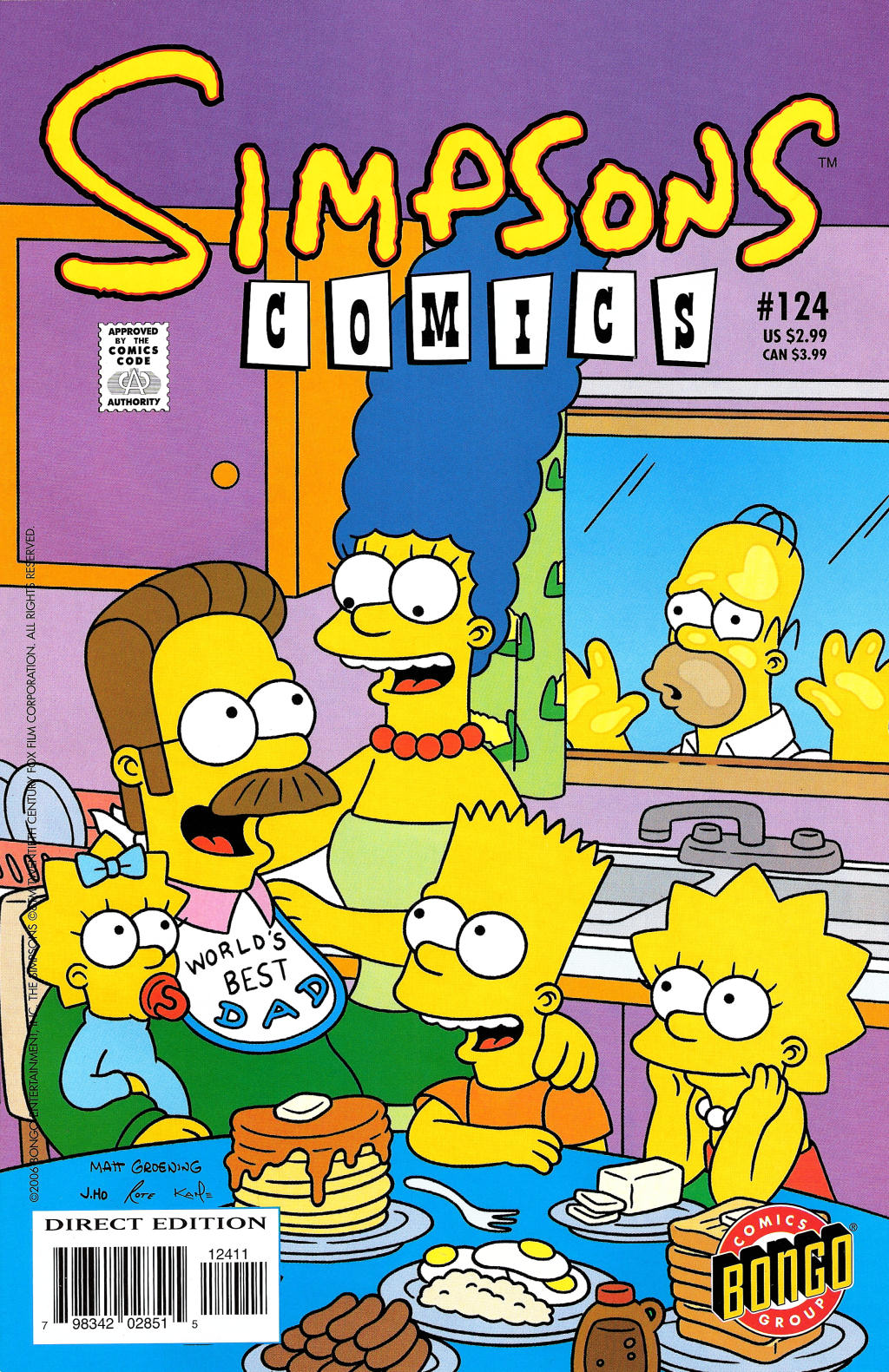 Simpsons Comics issue 124 - Page 1