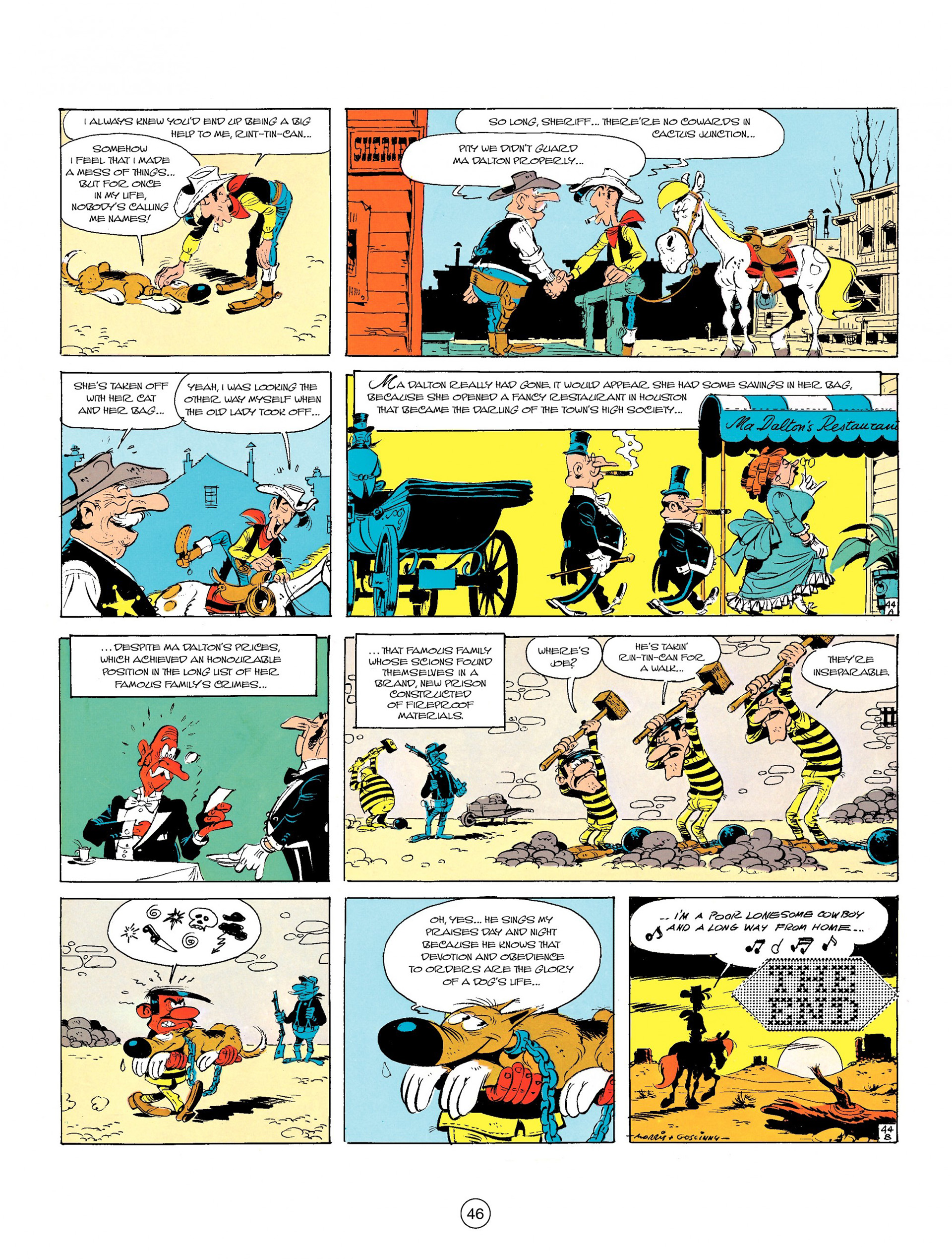 Read online A Lucky Luke Adventure comic -  Issue #6 - 46