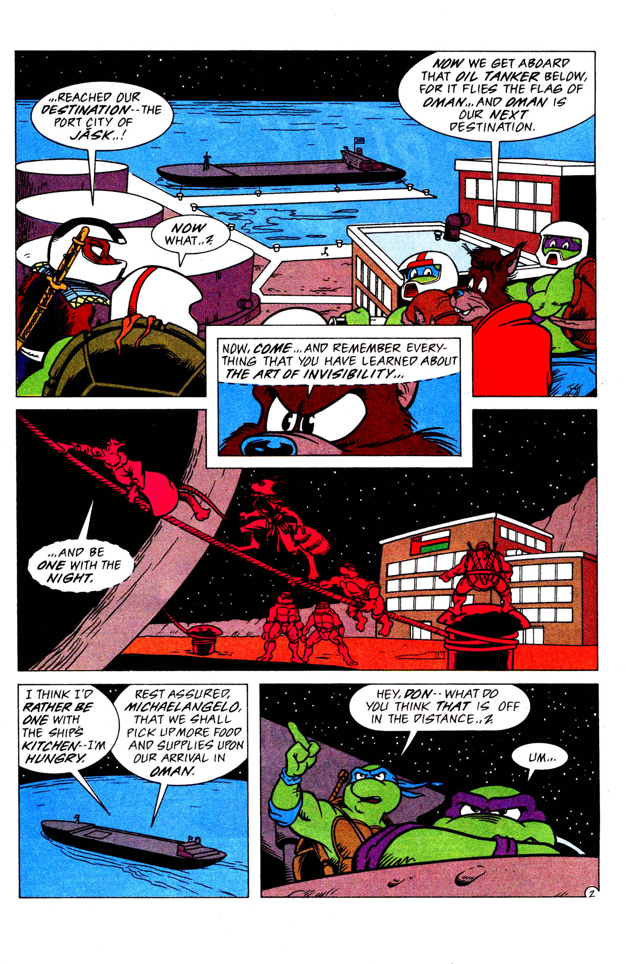 Read online Teenage Mutant Ninja Turtles Adventures (1989) comic -  Issue #35 - 4