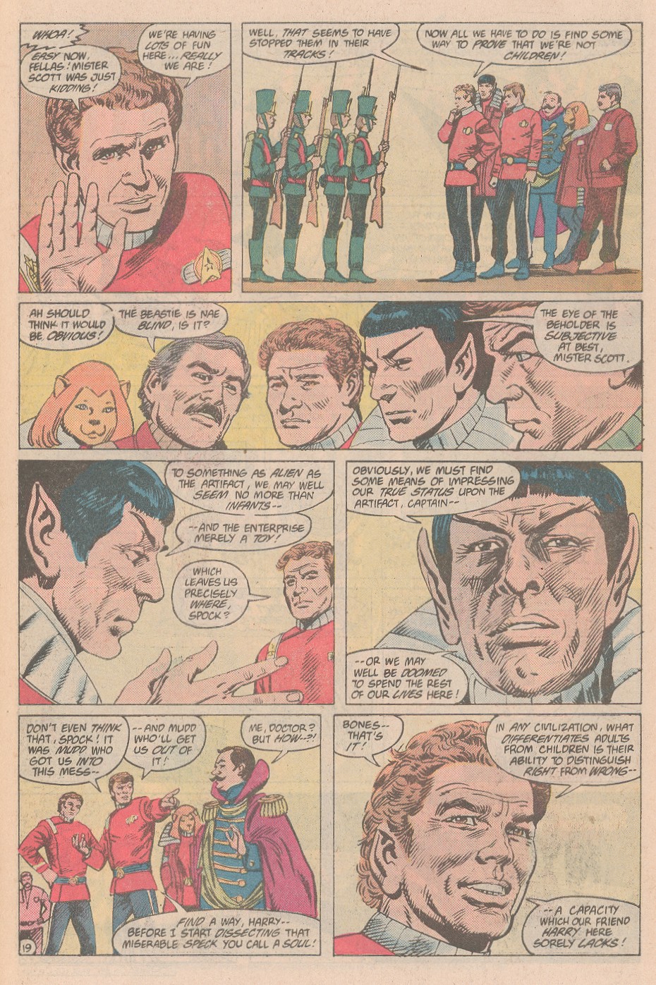 Read online Star Trek (1984) comic -  Issue #40 - 20