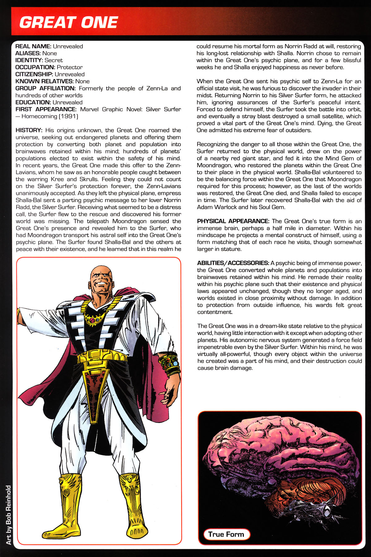 Read online Marvel Legacy:  The 1990's Handbook comic -  Issue # Full - 22