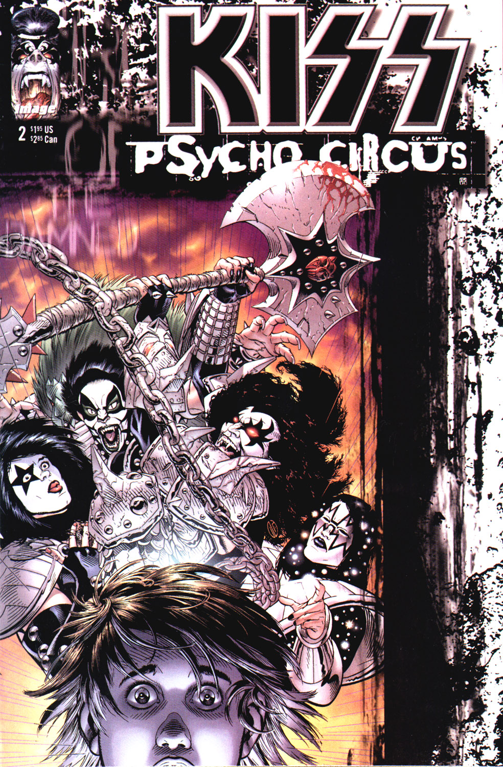 Read online KISS: Psycho Circus comic -  Issue #2 - 1