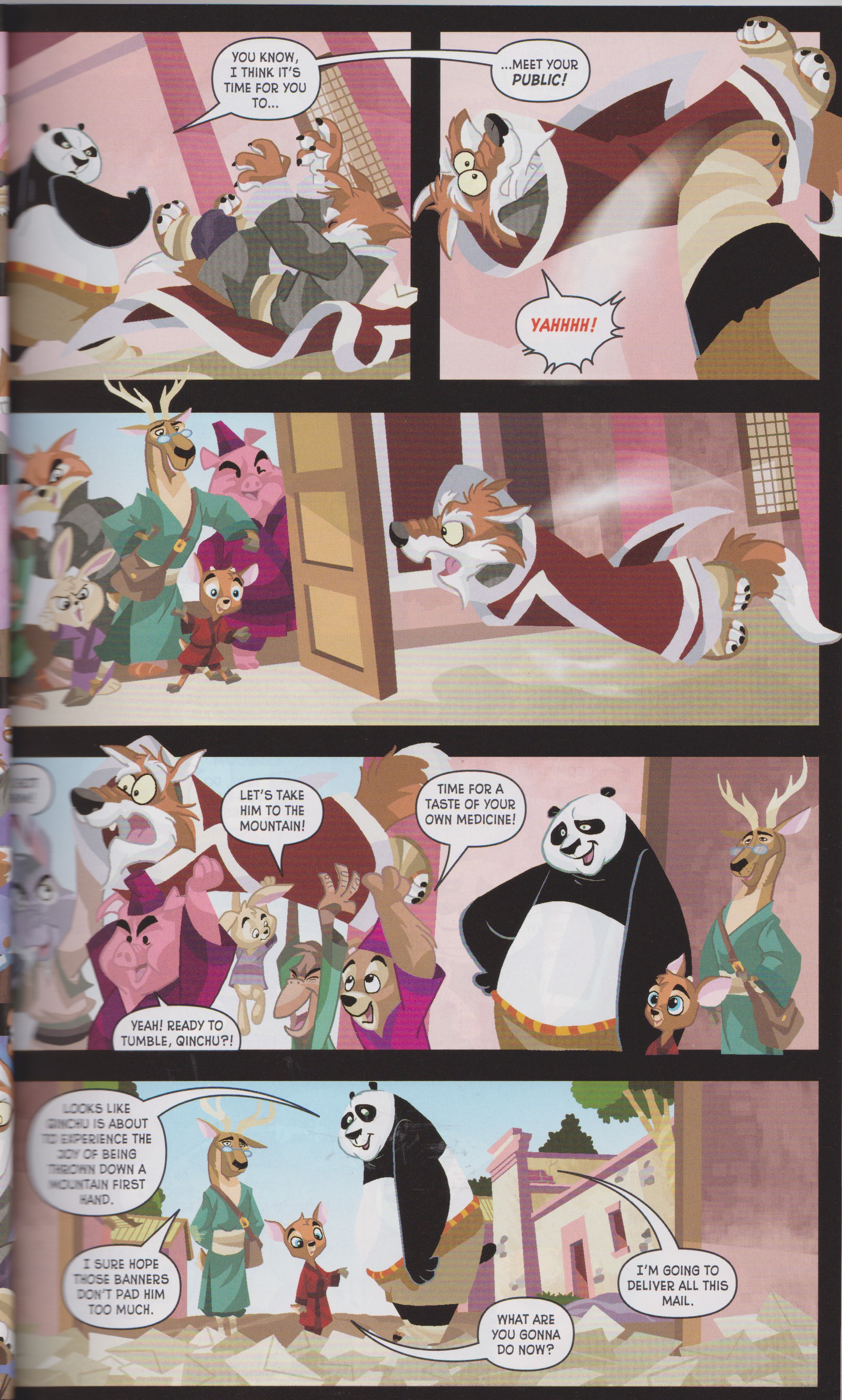 Read online Kung Fu Panda Everyone is Kung Fu Fighting comic -  Issue # TPB (Part 1) - 51