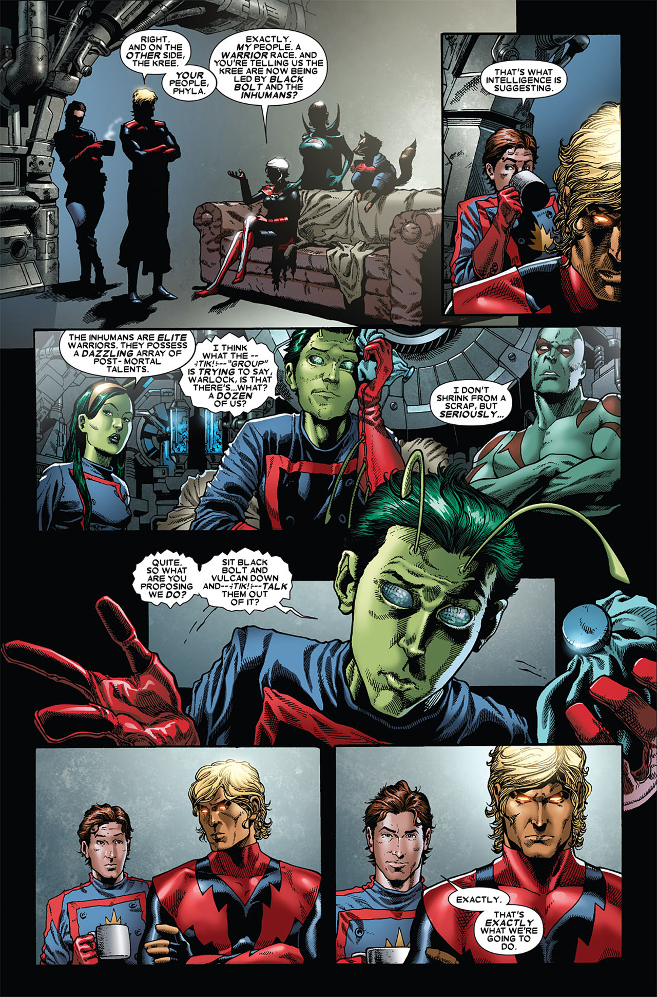 Read online Guardians of the Galaxy (2008) comic -  Issue #13 - 10