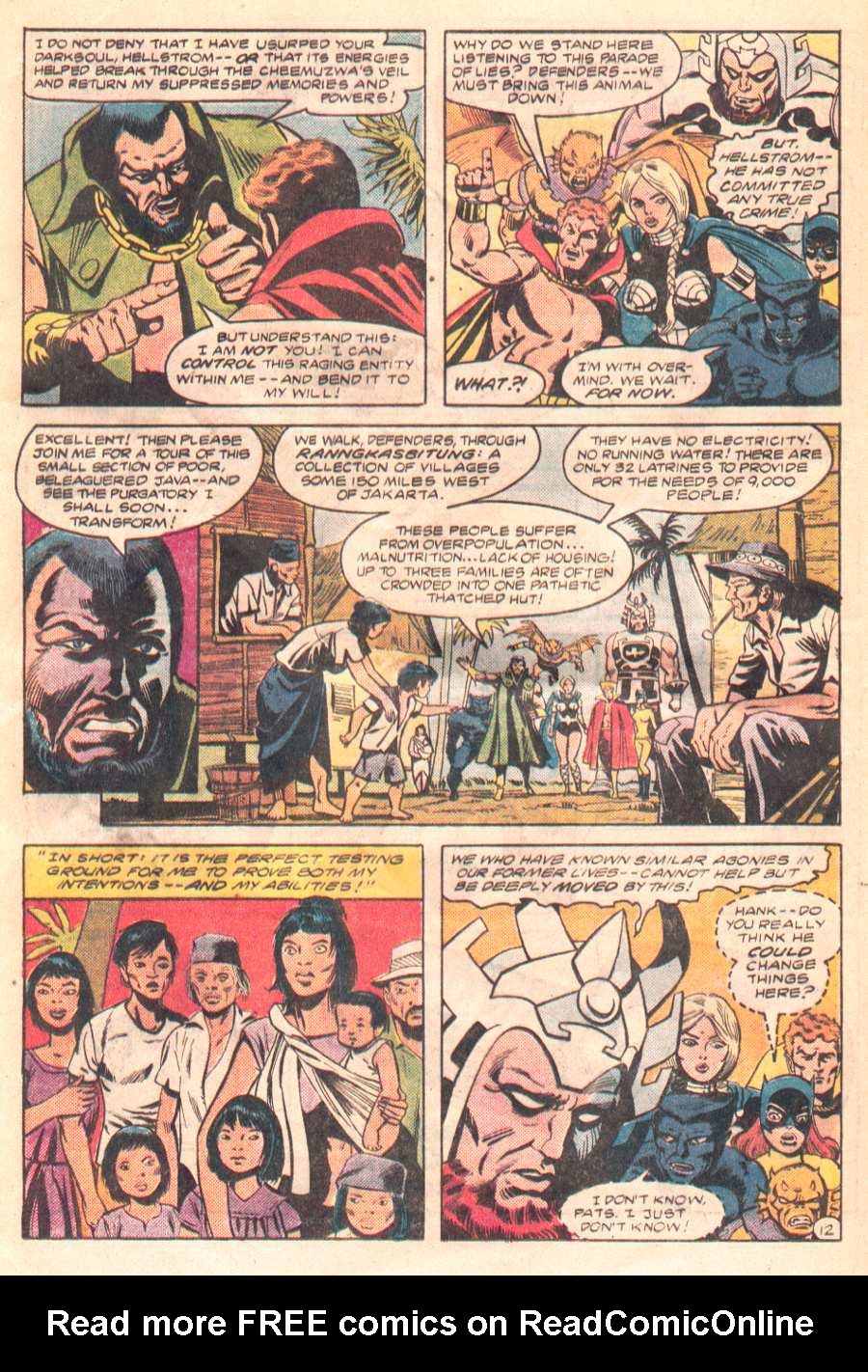 Read online The Defenders (1972) comic -  Issue #121 - 13