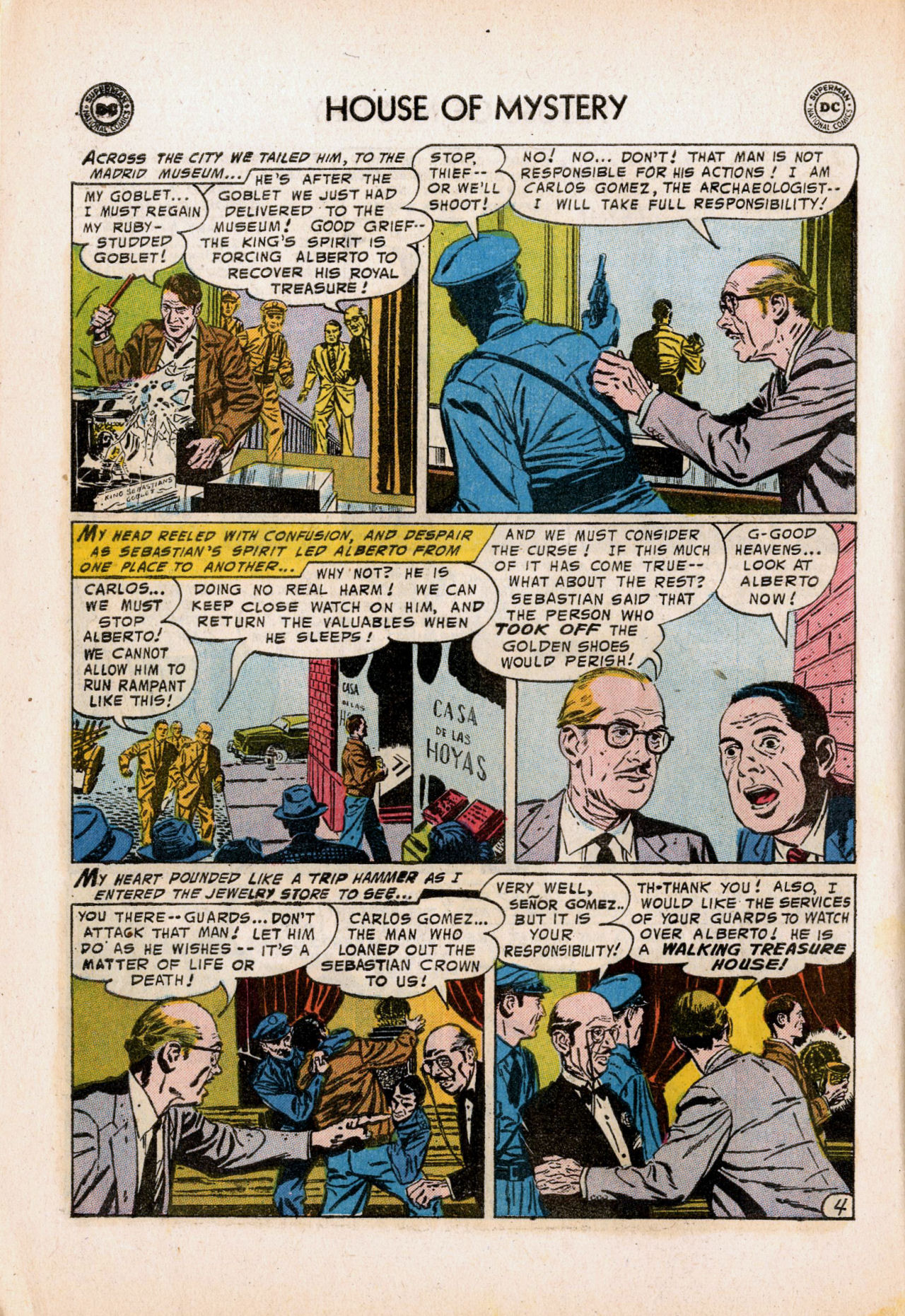 Read online House of Mystery (1951) comic -  Issue #52 - 6