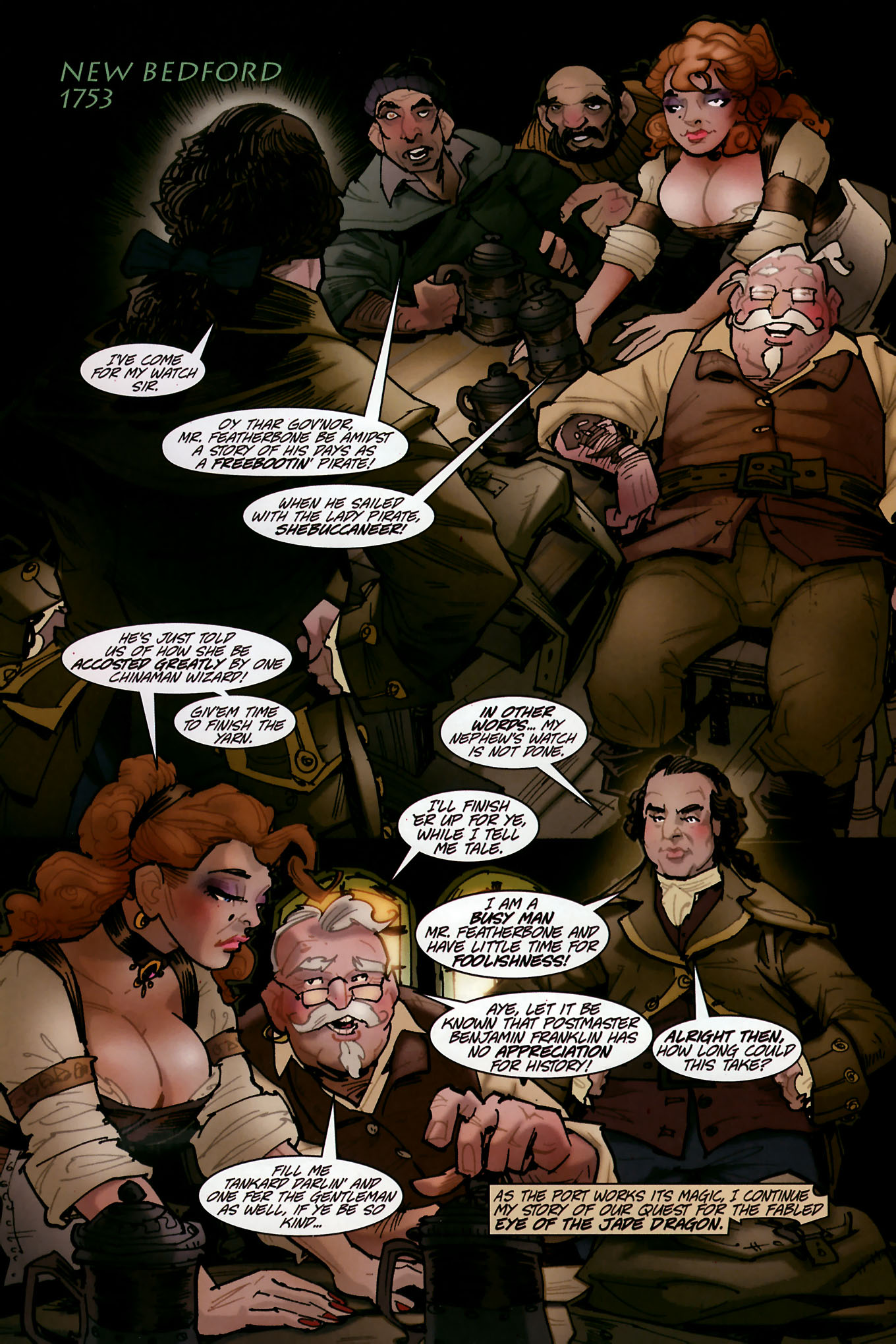 Read online The Voyages of The SheBuccaneer comic -  Issue #5 - 3