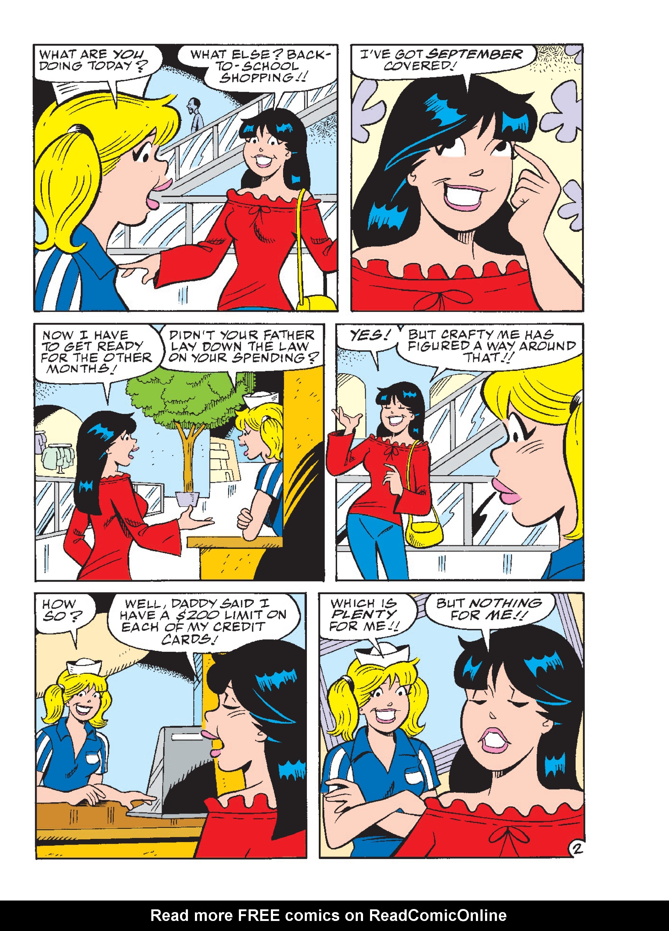 Read online Betty & Veronica Friends Double Digest comic -  Issue #274 - 110