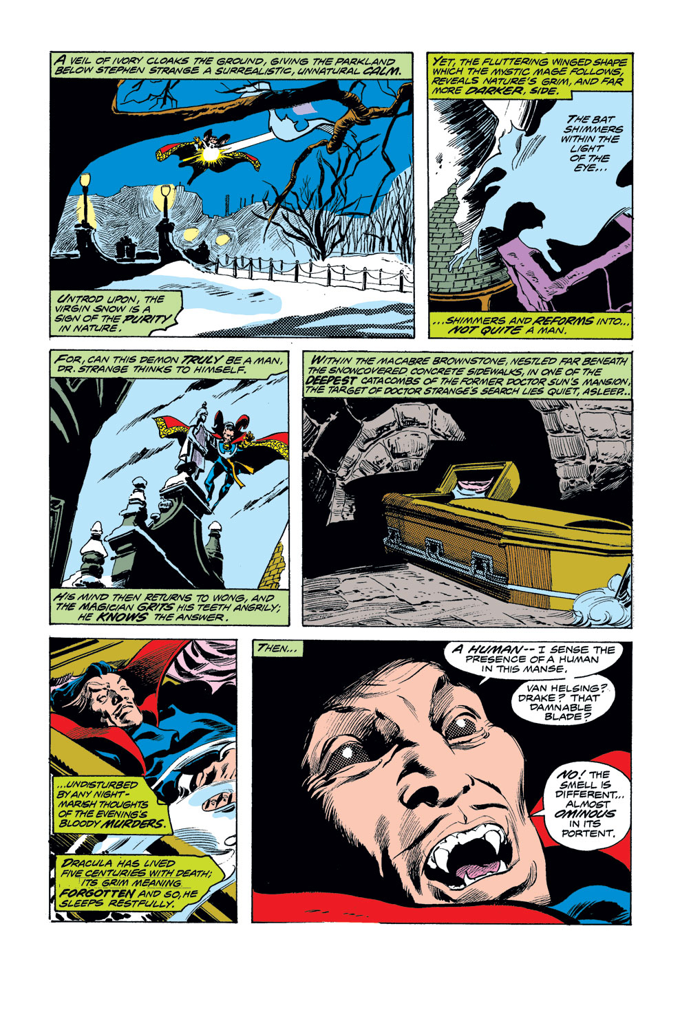 Read online Tomb of Dracula (1972) comic -  Issue #44 - 11
