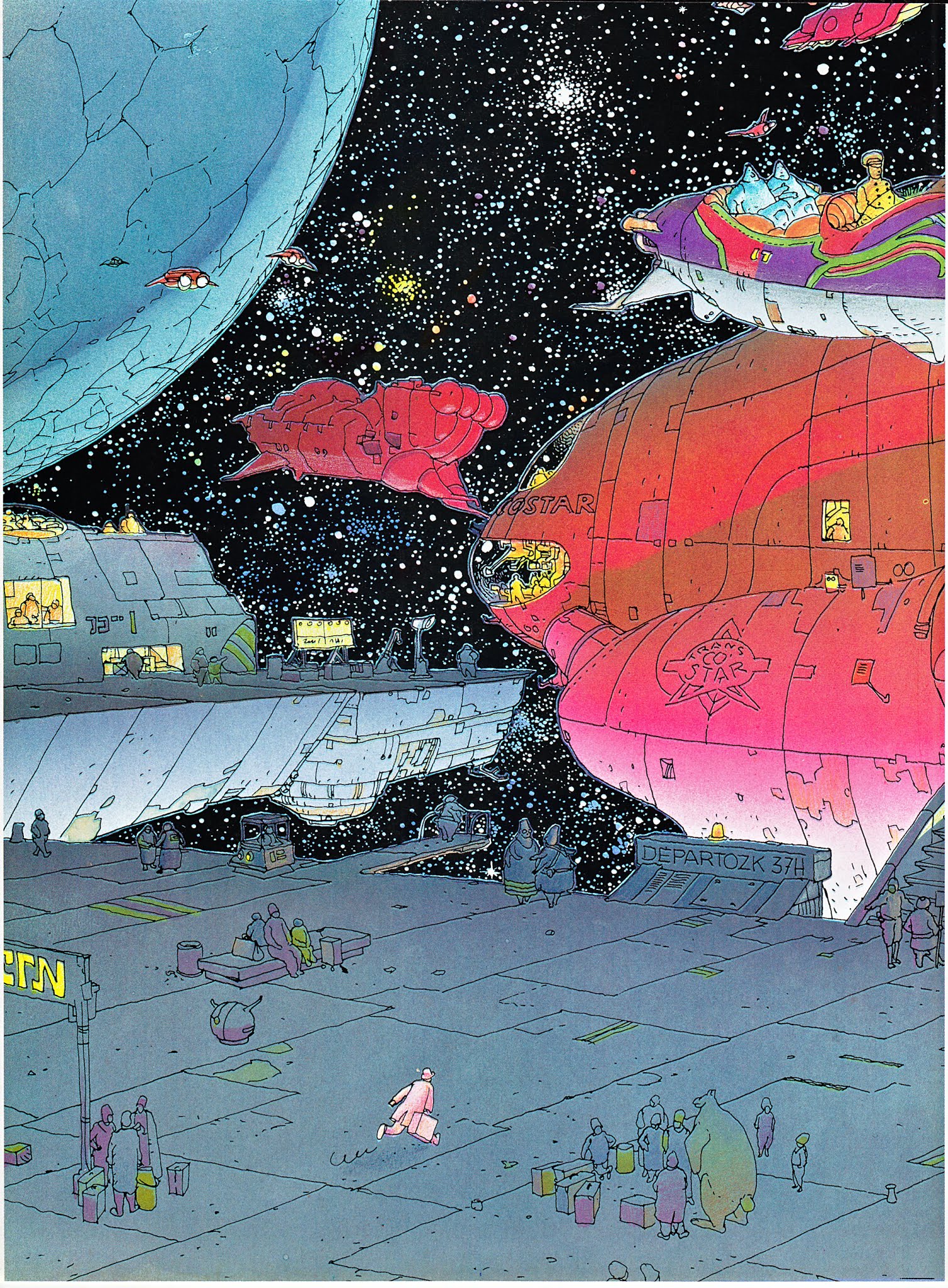 Read online The Art of Moebius comic -  Issue # TPB (Part 1) - 44