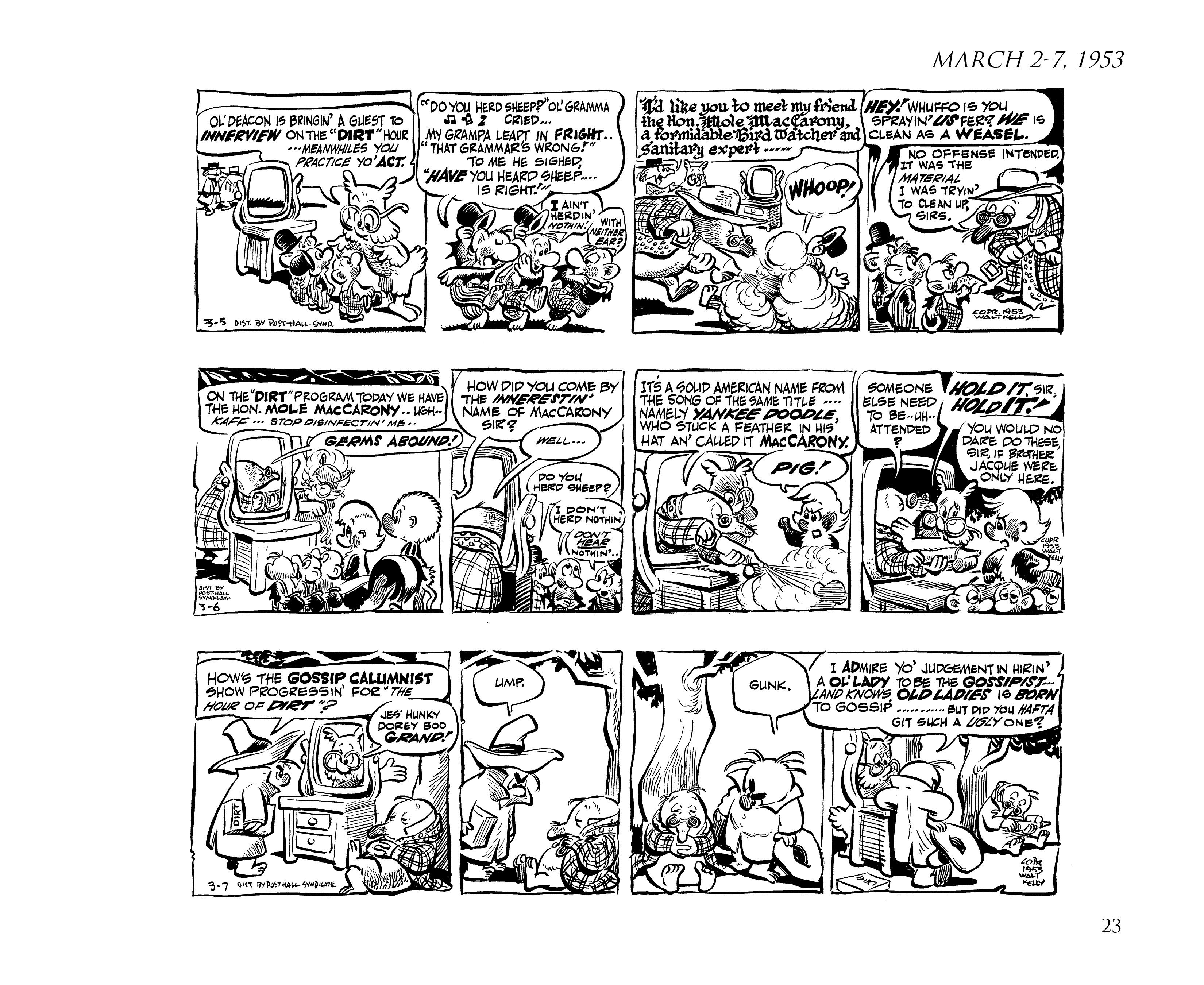 Read online Pogo by Walt Kelly: The Complete Syndicated Comic Strips comic -  Issue # TPB 3 (Part 1) - 35