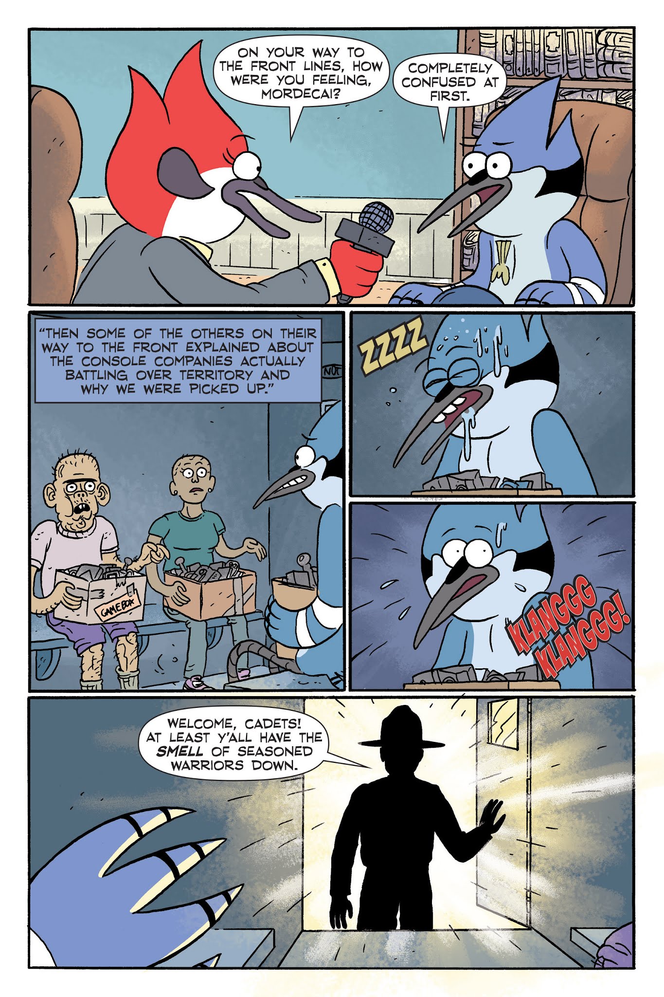 Read online Regular Show: A Clash of Consoles comic -  Issue # TPB (Part 1) - 31