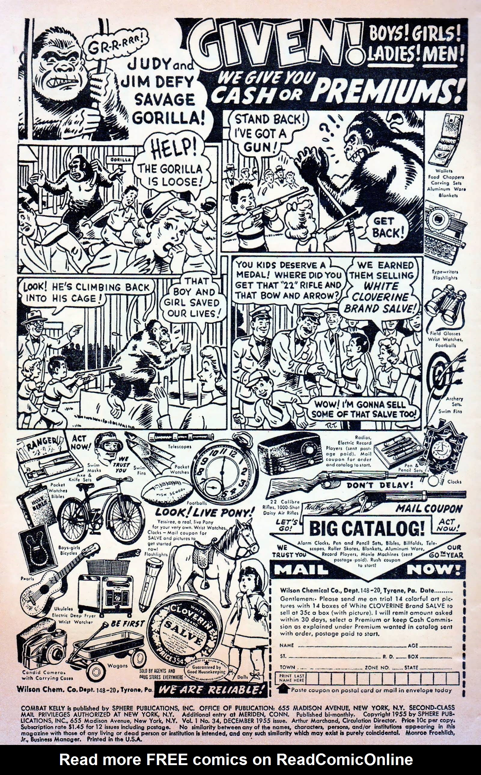 Read online Combat Kelly (1951) comic -  Issue #34 - 2