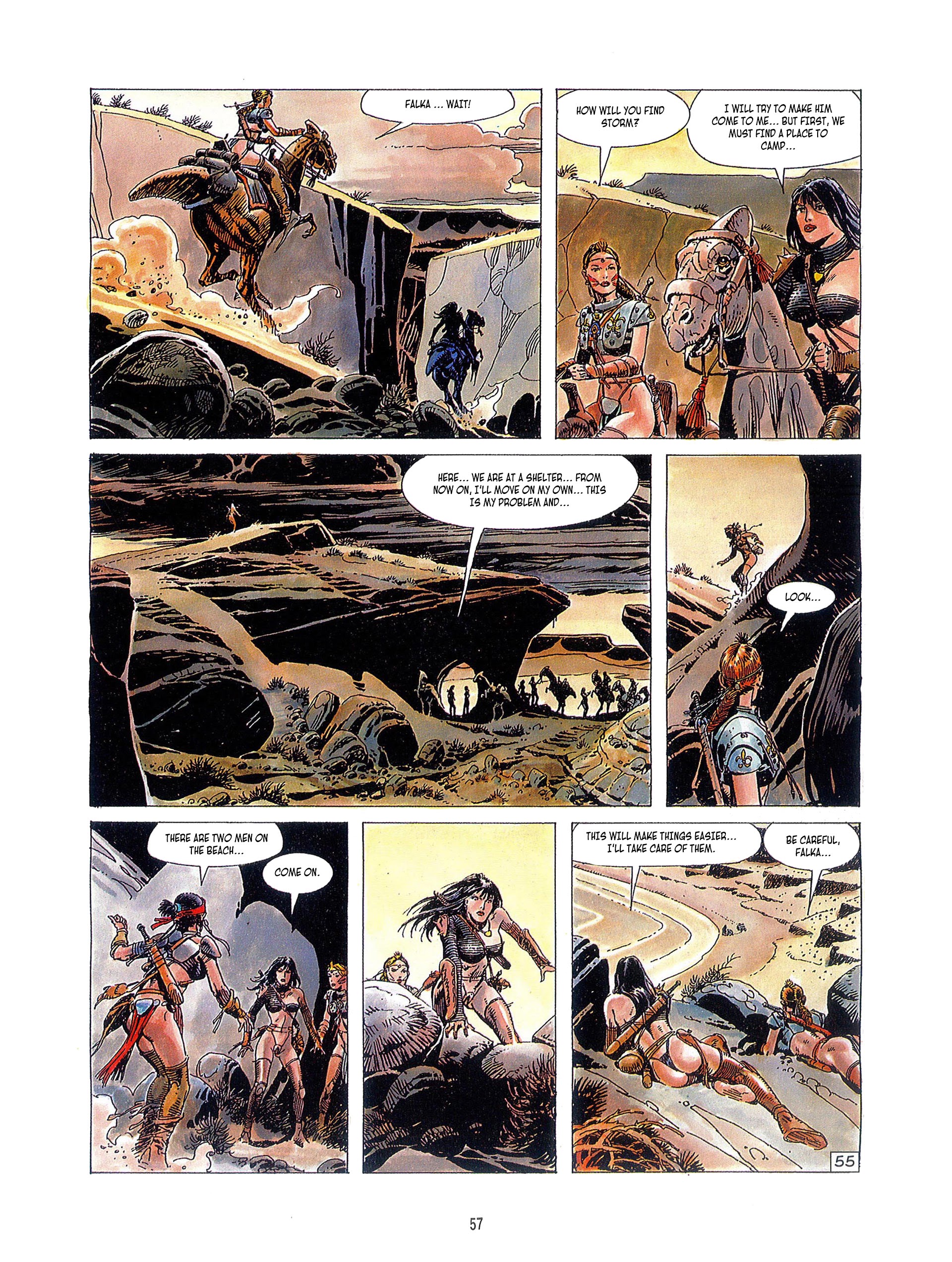 Read online Falka comic -  Issue #4 - 57