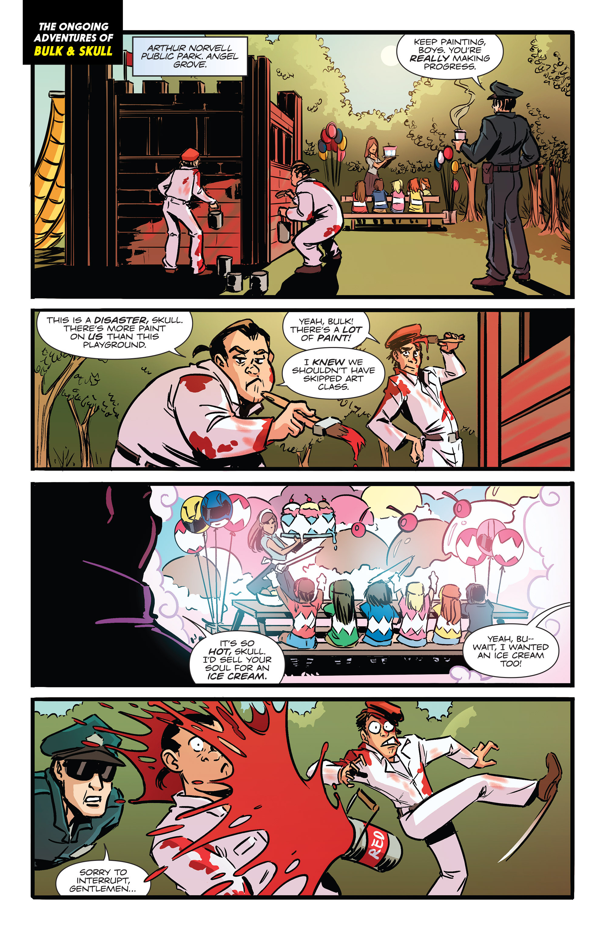 Read online Mighty Morphin Power Rangers comic -  Issue #6 - 23