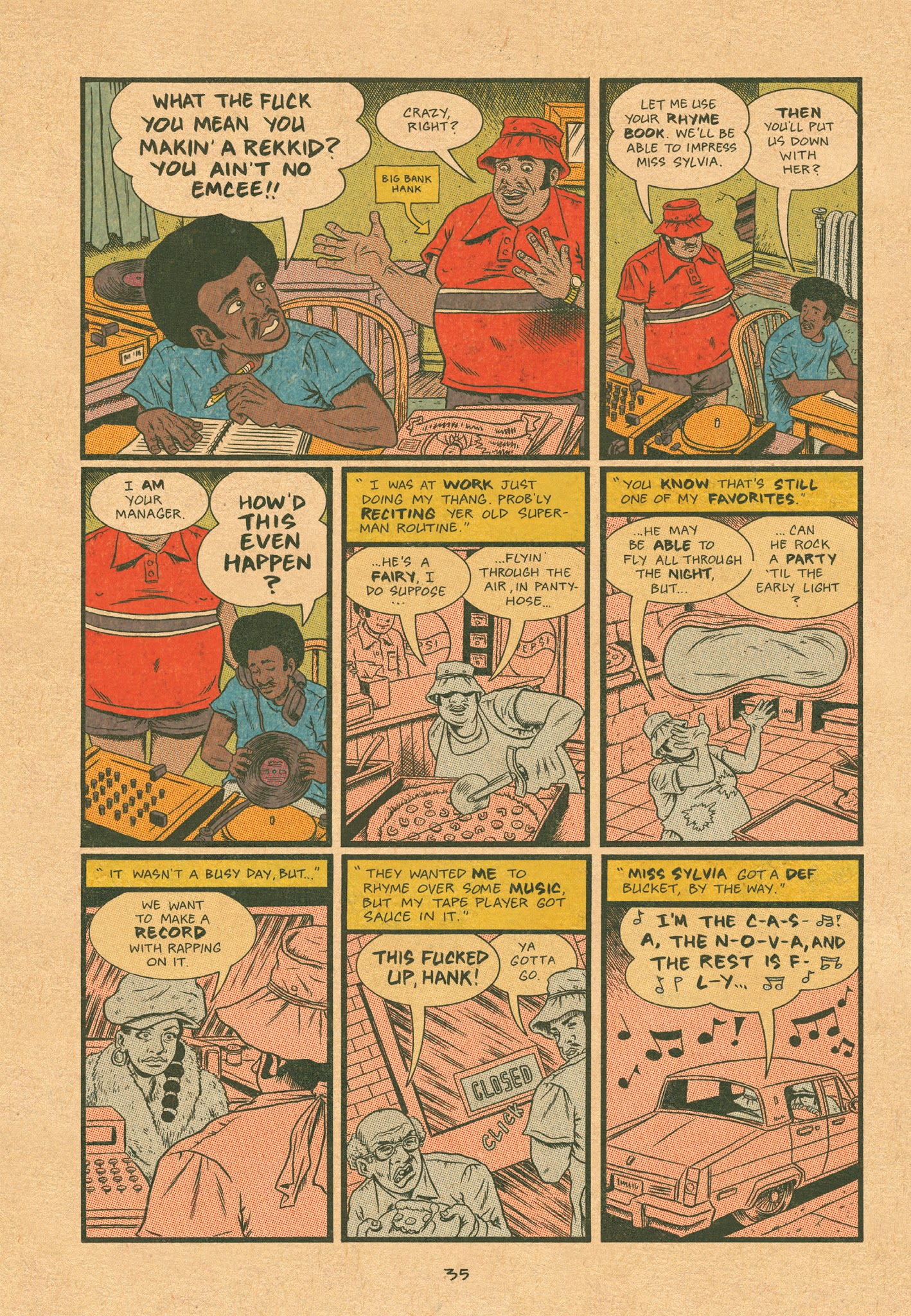 Read online Hip Hop Family Tree (2013) comic -  Issue # TPB 1 - 36