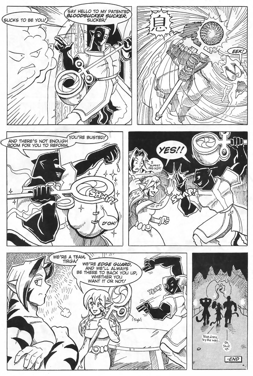 Gold Digger: Edge Guard issue TPB - Page 5