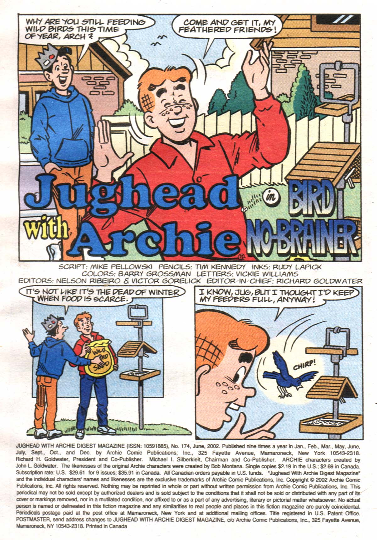 Read online Jughead with Archie Digest Magazine comic -  Issue #174 - 2