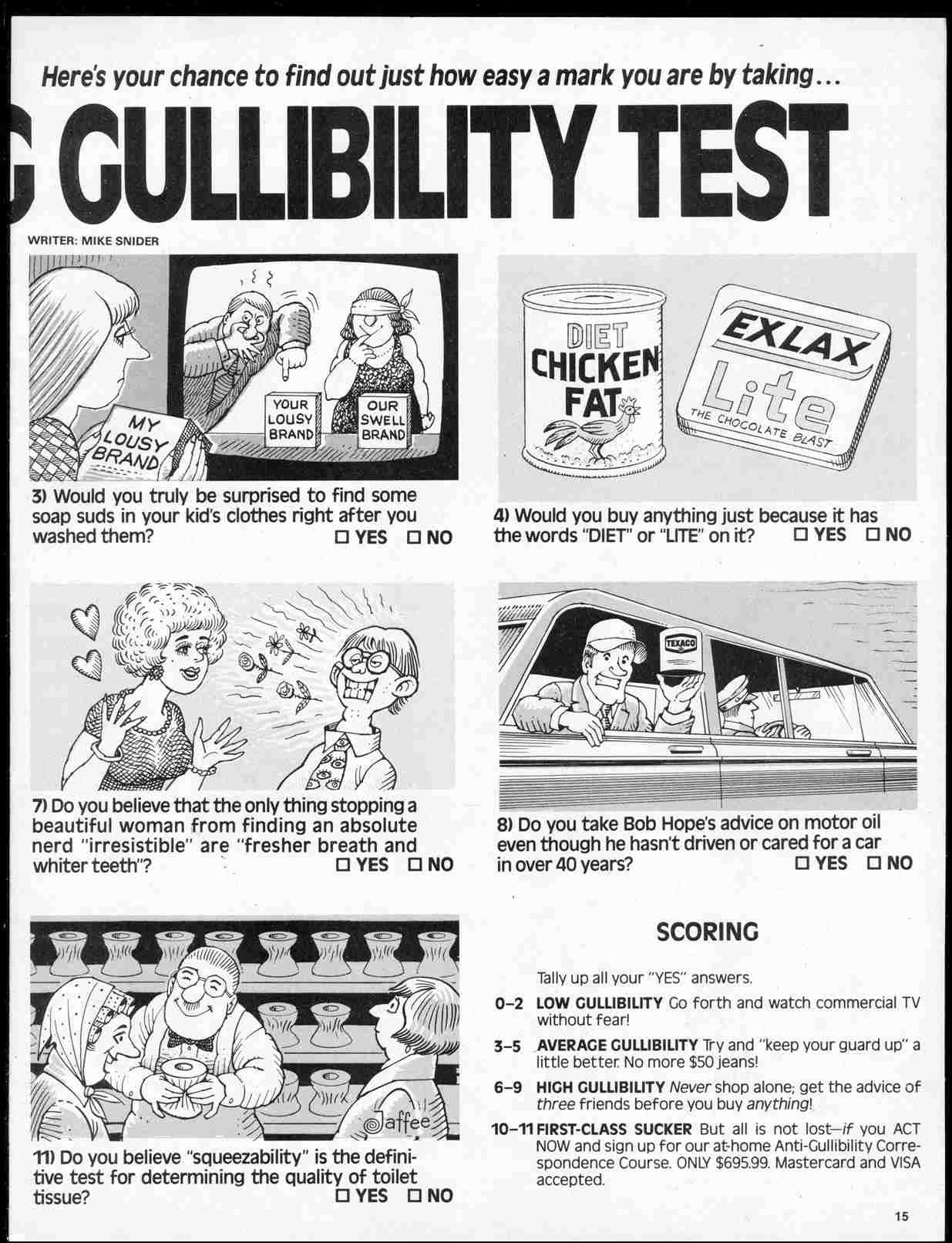 Read online MAD comic -  Issue #271 - 17