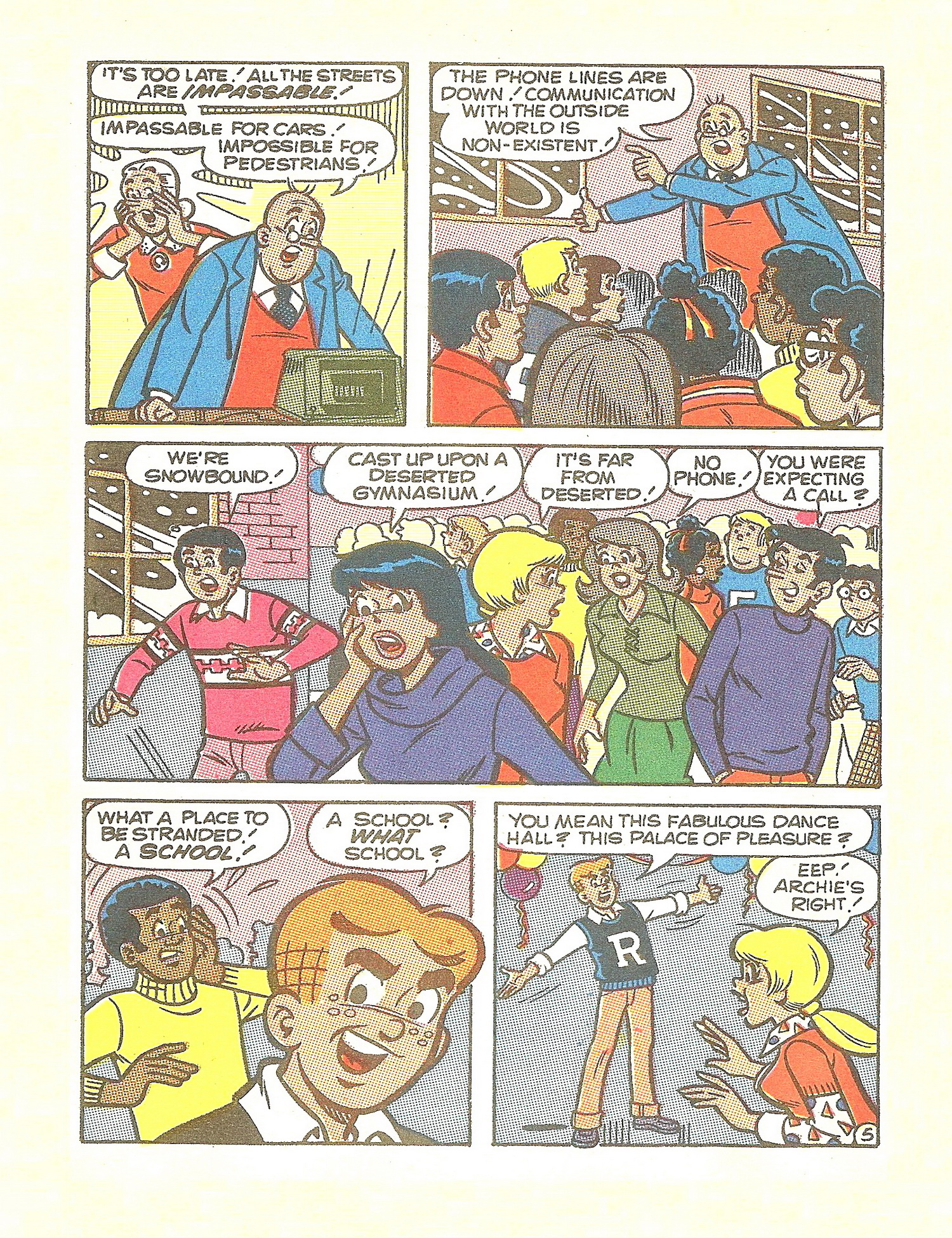 Read online Jughead Jones Comics Digest comic -  Issue #61 - 72