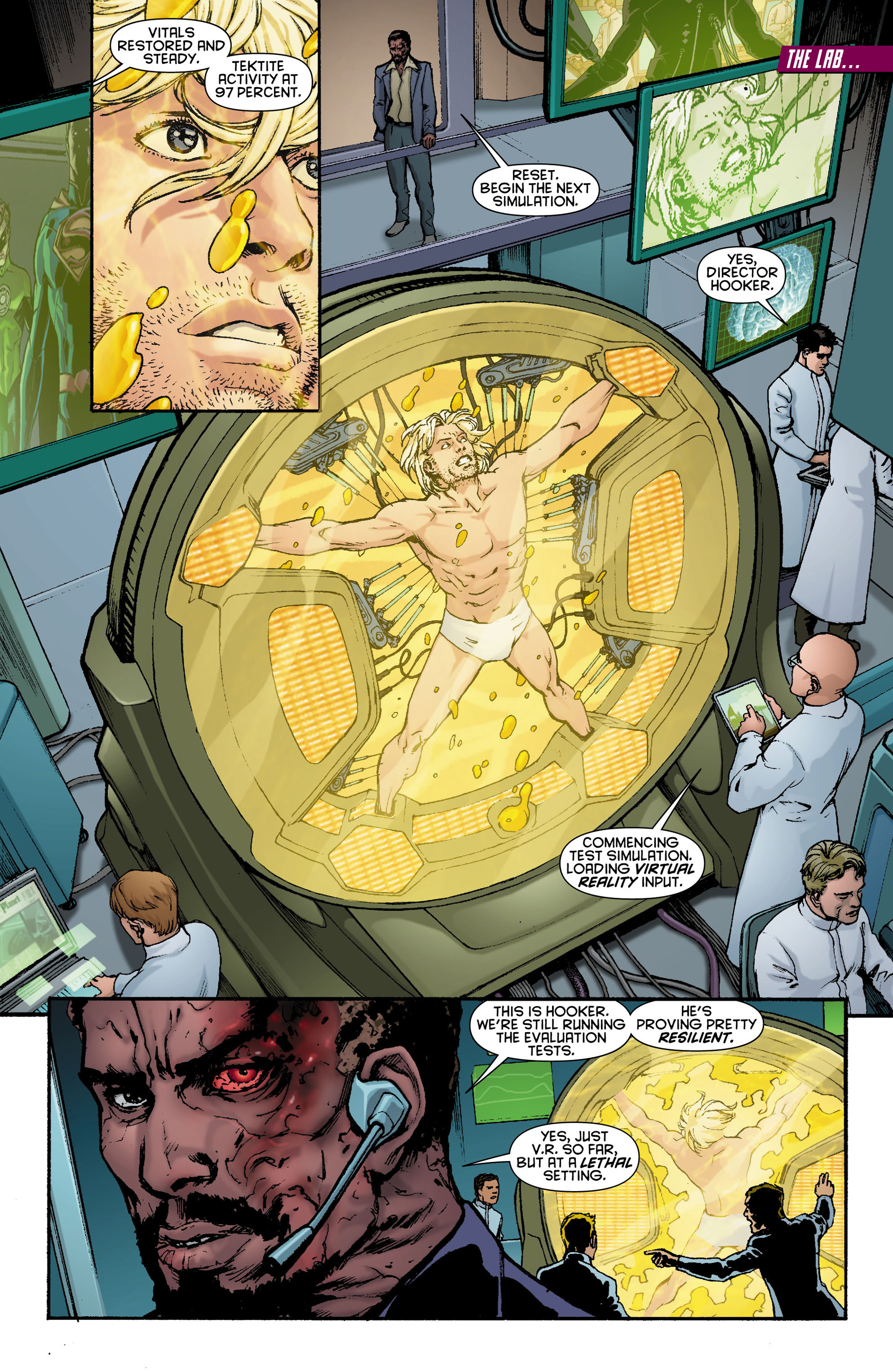 Read online Resurrection Man (2011) comic -  Issue #12 - 8