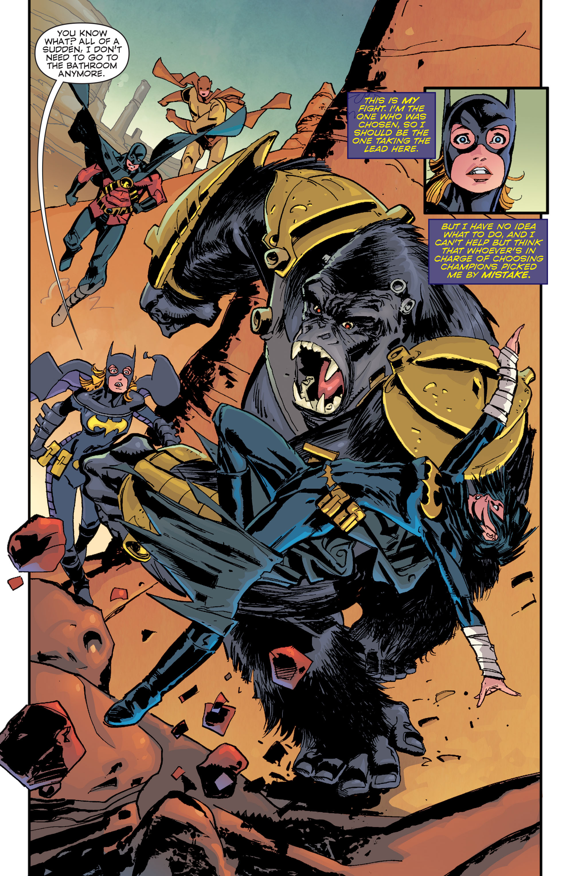 Read online Convergence Batgirl comic -  Issue #1 - 9