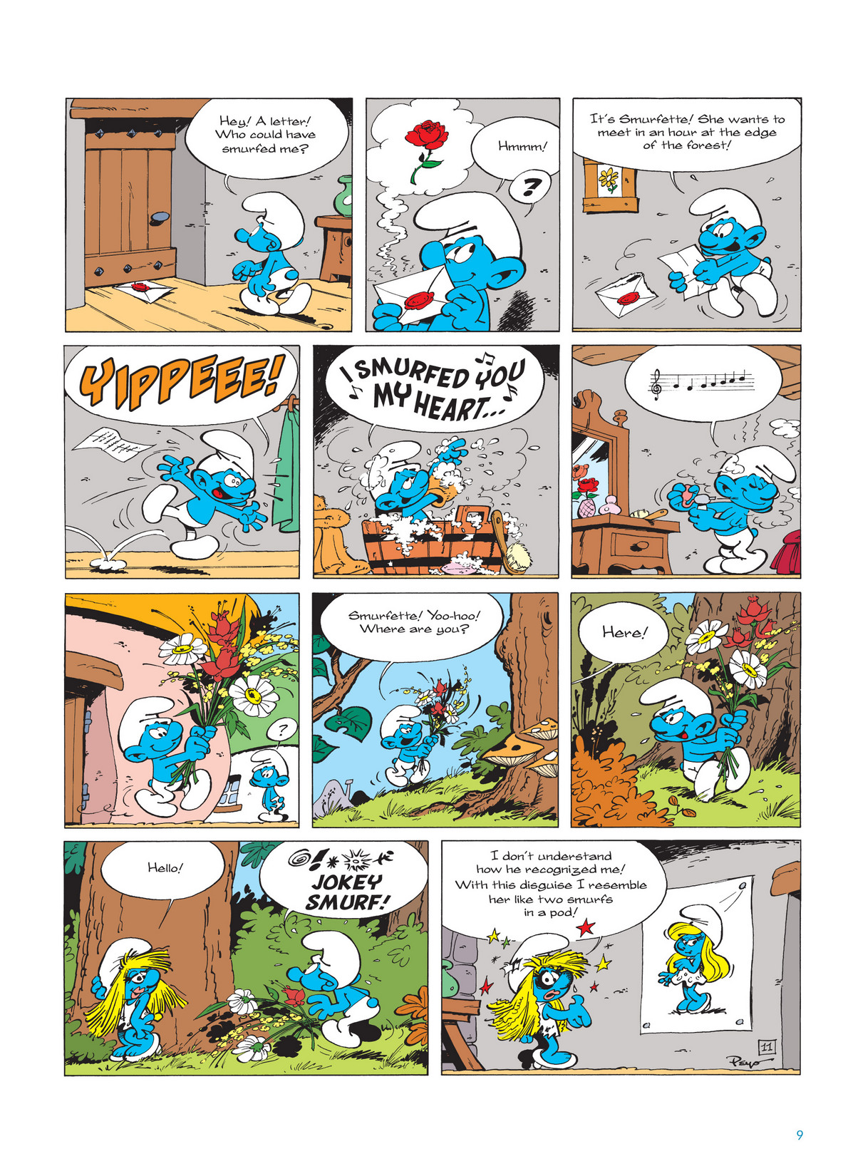 Read online The Smurfs comic -  Issue #10 - 10