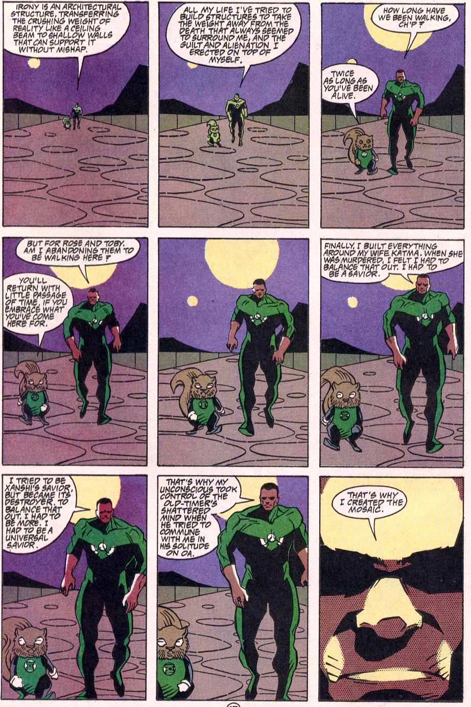 Read online Green Lantern: Mosaic comic -  Issue #15 - 16