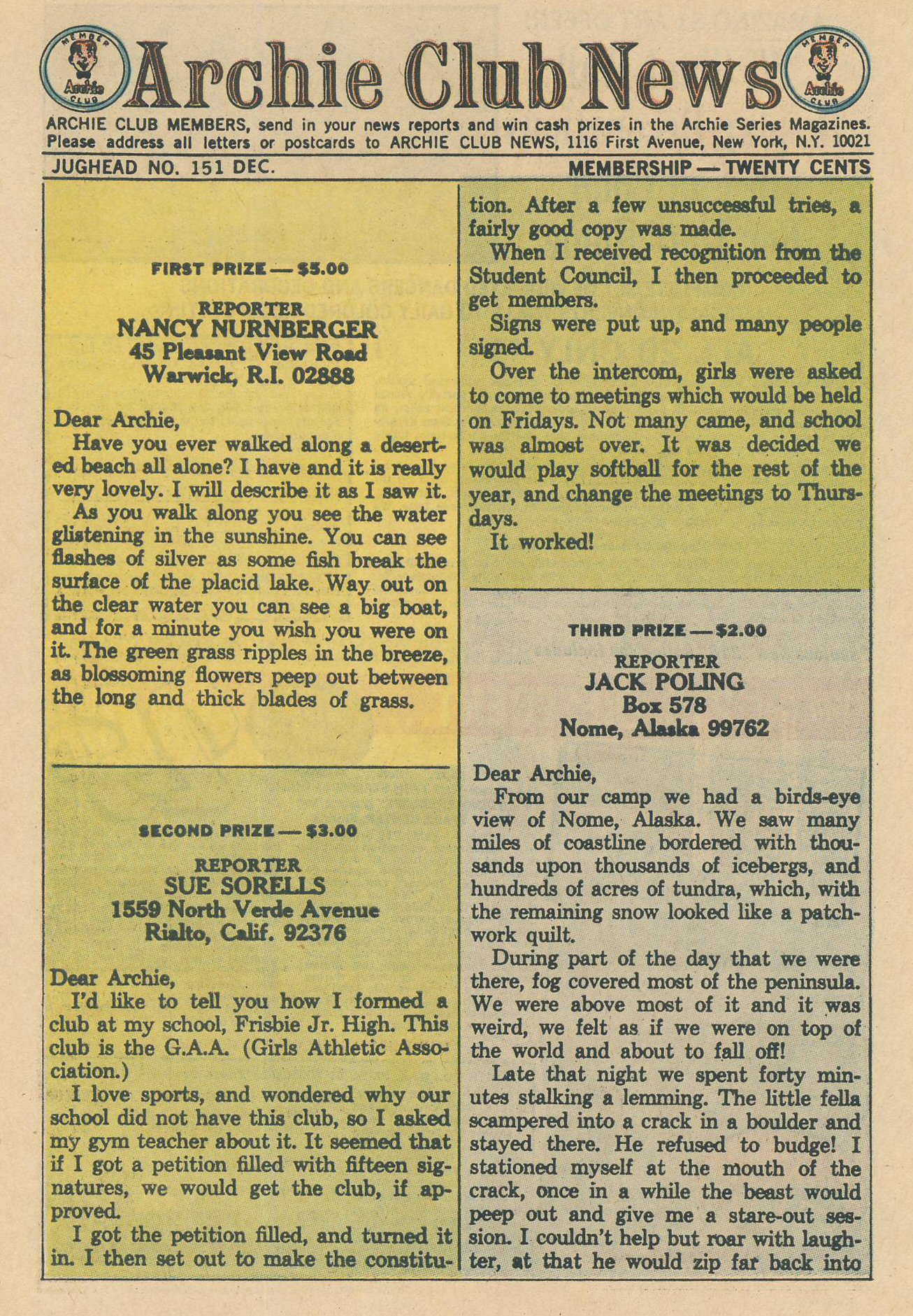 Read online Jughead (1965) comic -  Issue #151 - 10