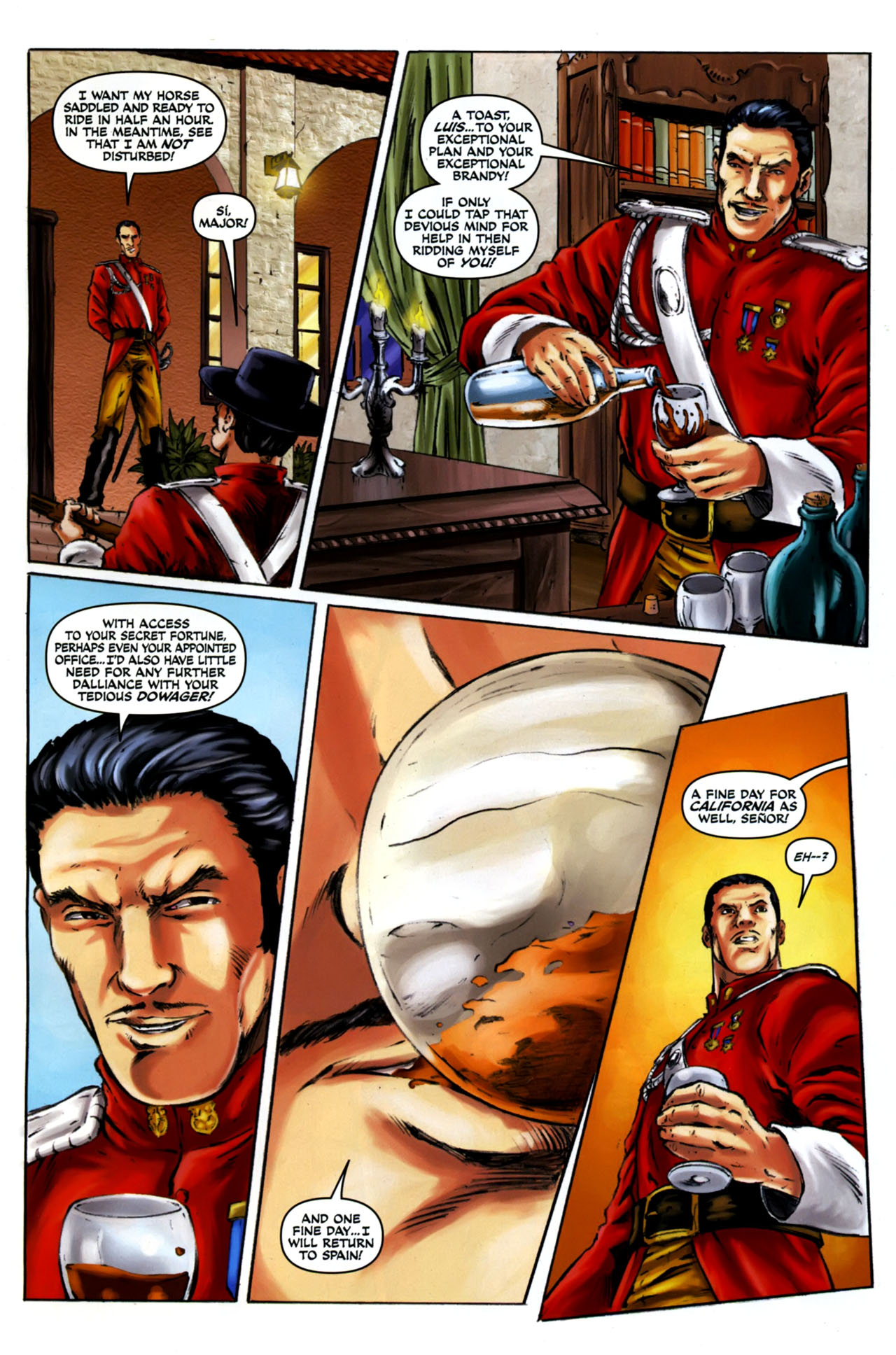 Read online Zorro (2008) comic -  Issue #13 - 14