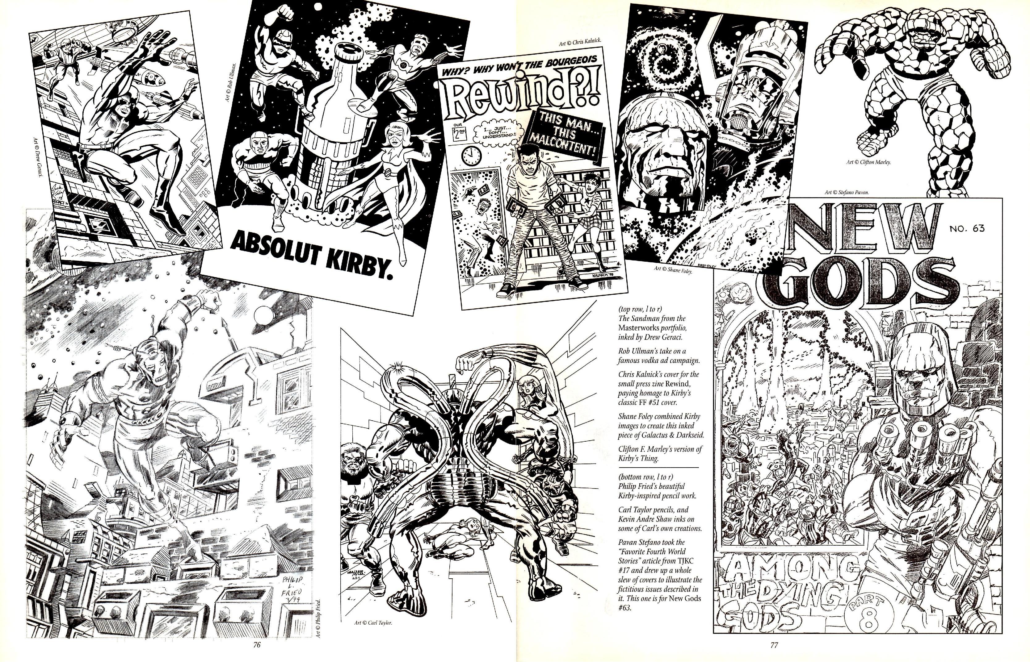Read online The Jack Kirby Collector comic -  Issue #28 - 68