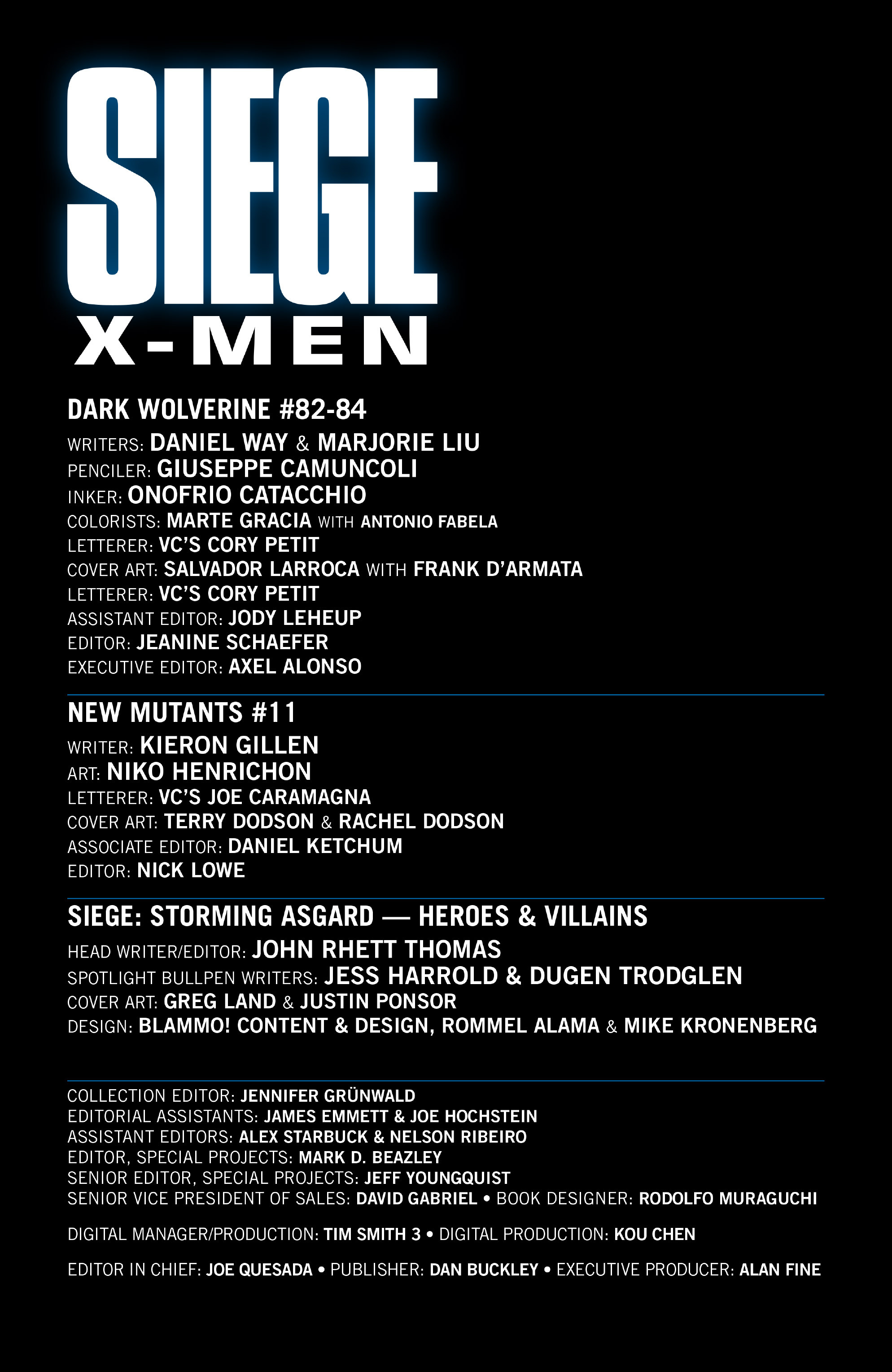 Read online Siege: X-Men comic -  Issue # TPB - 3
