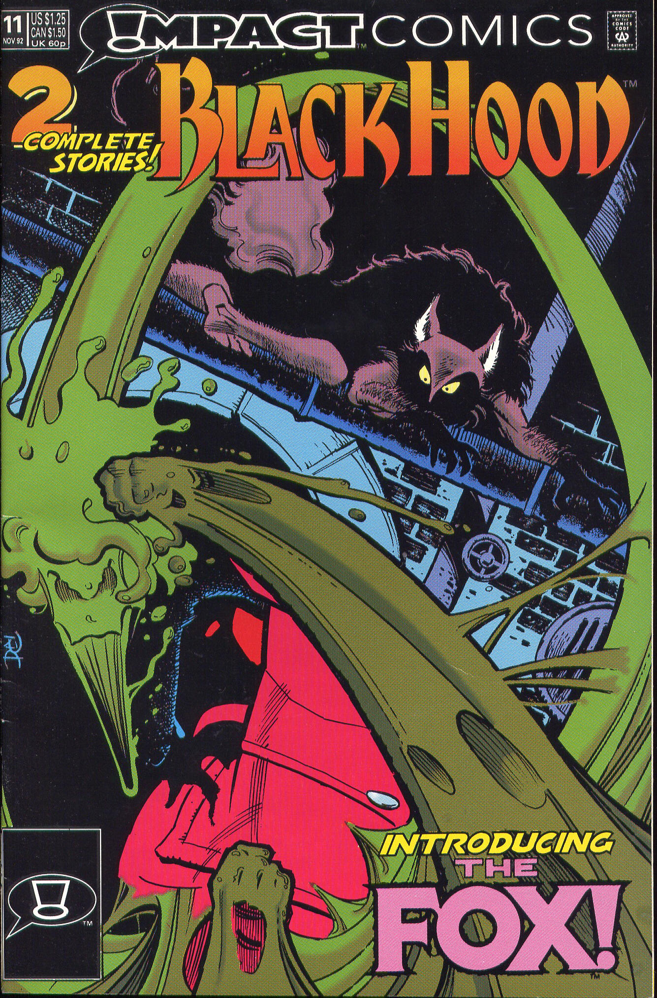 Read online The Black Hood (1991) comic -  Issue #11 - 1