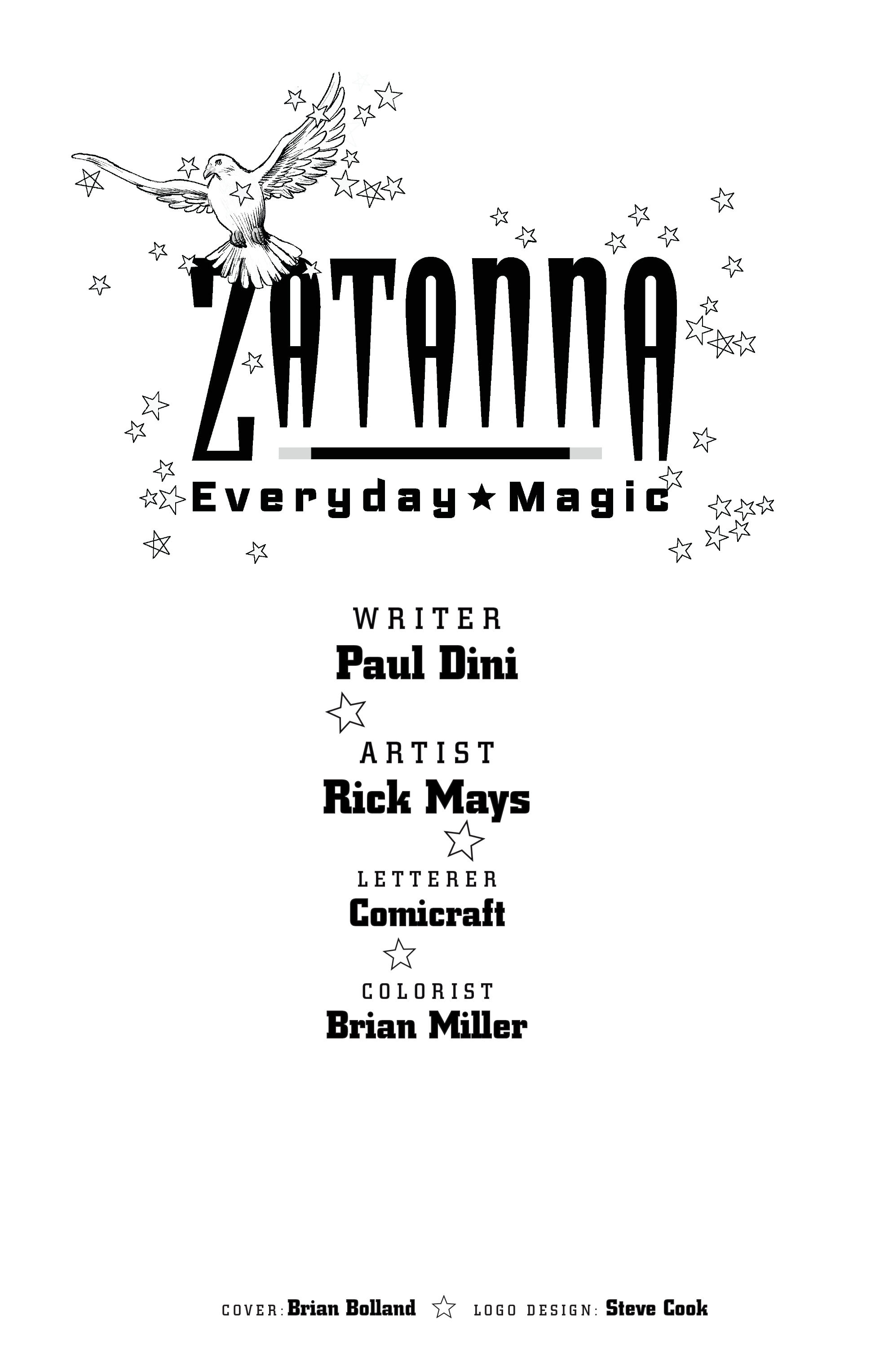 Read online Zatanna: Everyday Magic comic -  Issue # Full - 2