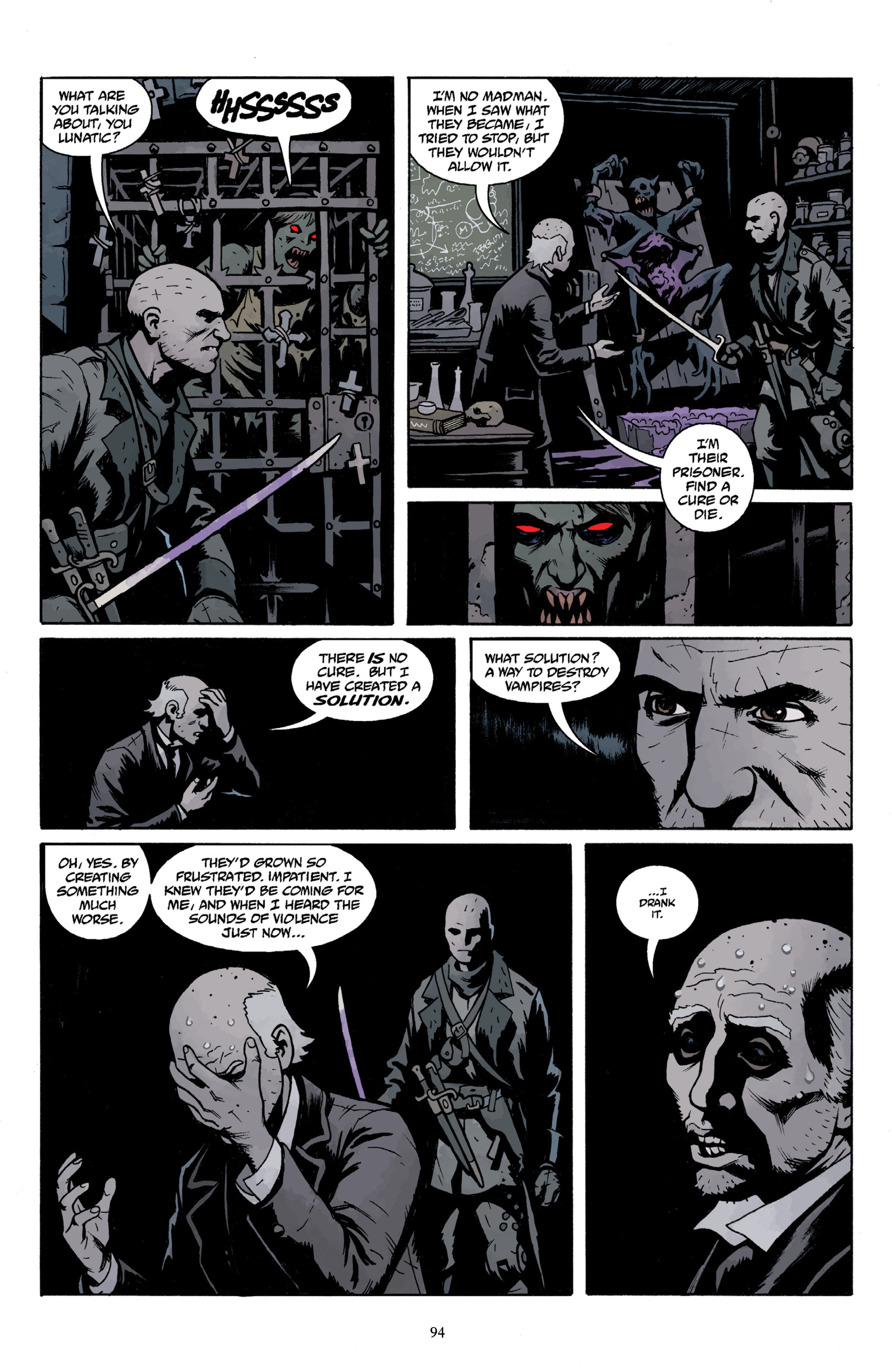 Read online Baltimore Volume 3: A Passing Stranger and Other Stories comic -  Issue # Full - 96